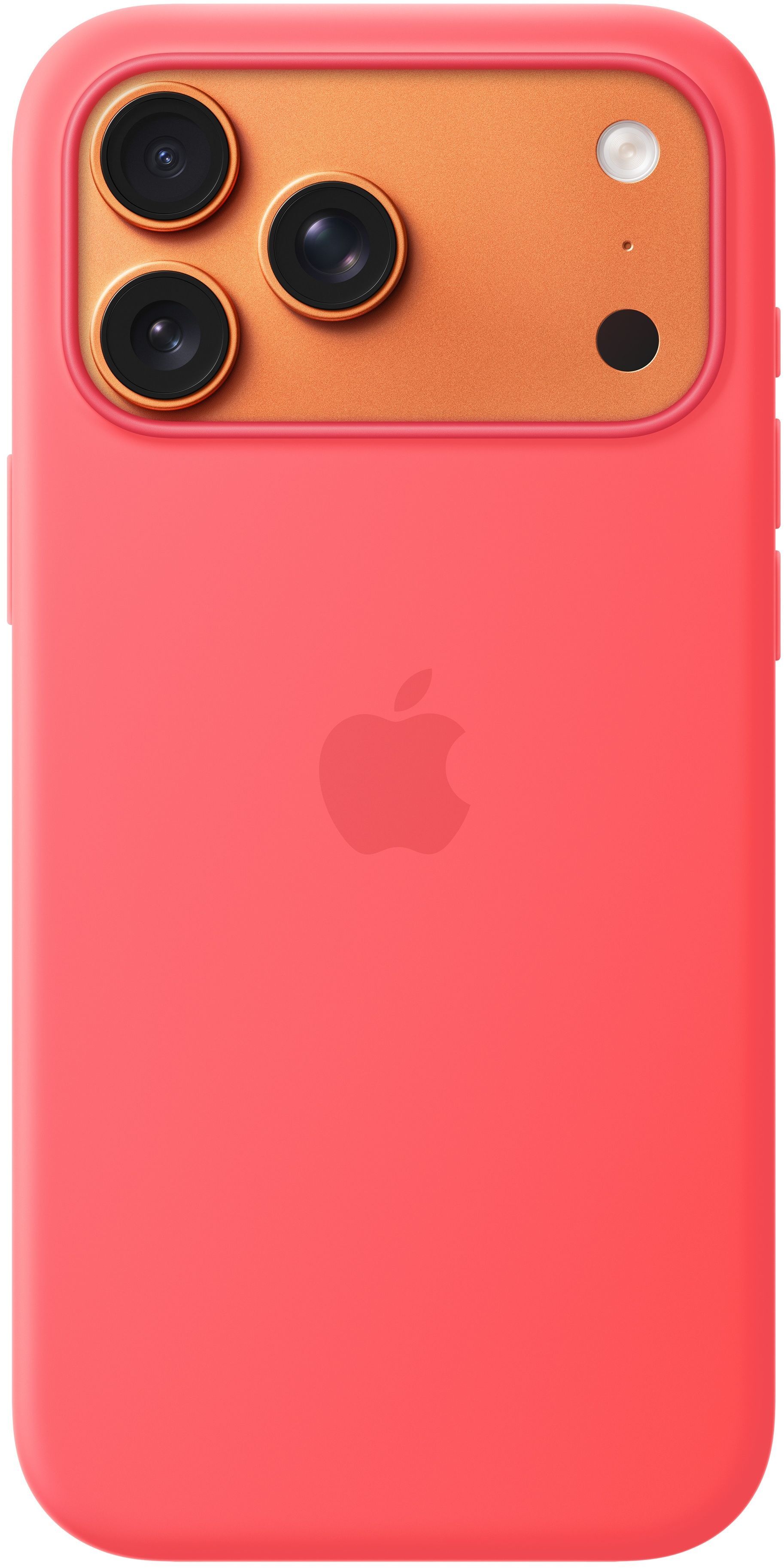 Чехол Apple дляiPhone 17 Pro Max Silicone Case with MagSafe Bright Guava (MHW64ZM/A) фото 