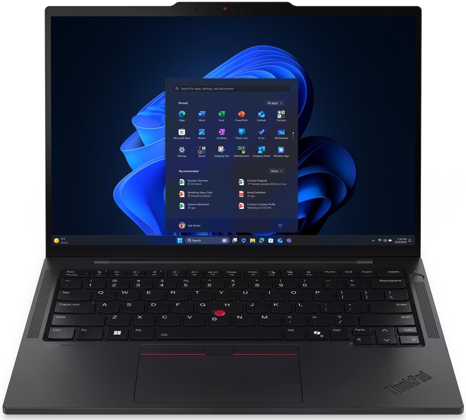 Ноутбук LENOVO ThinkPad T14s Gen 6 (21R1003SRA)фото2