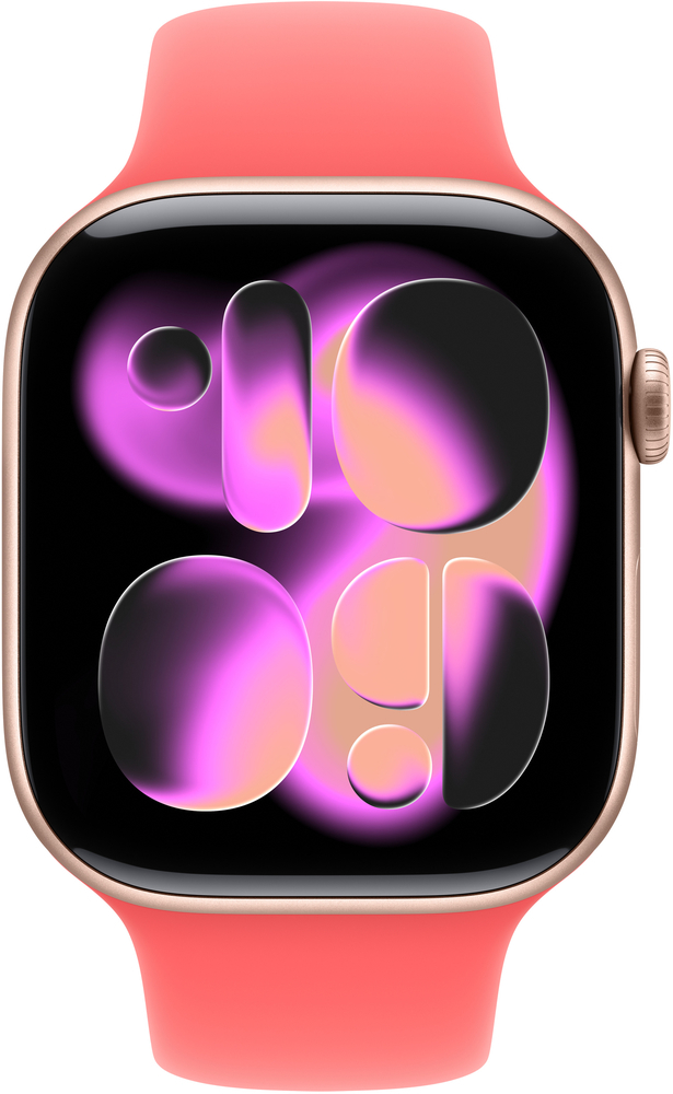 Ремешок Apple Watch 46mm Bright Guava Sport Band - S/M (MHYH4ZM/A) фото 