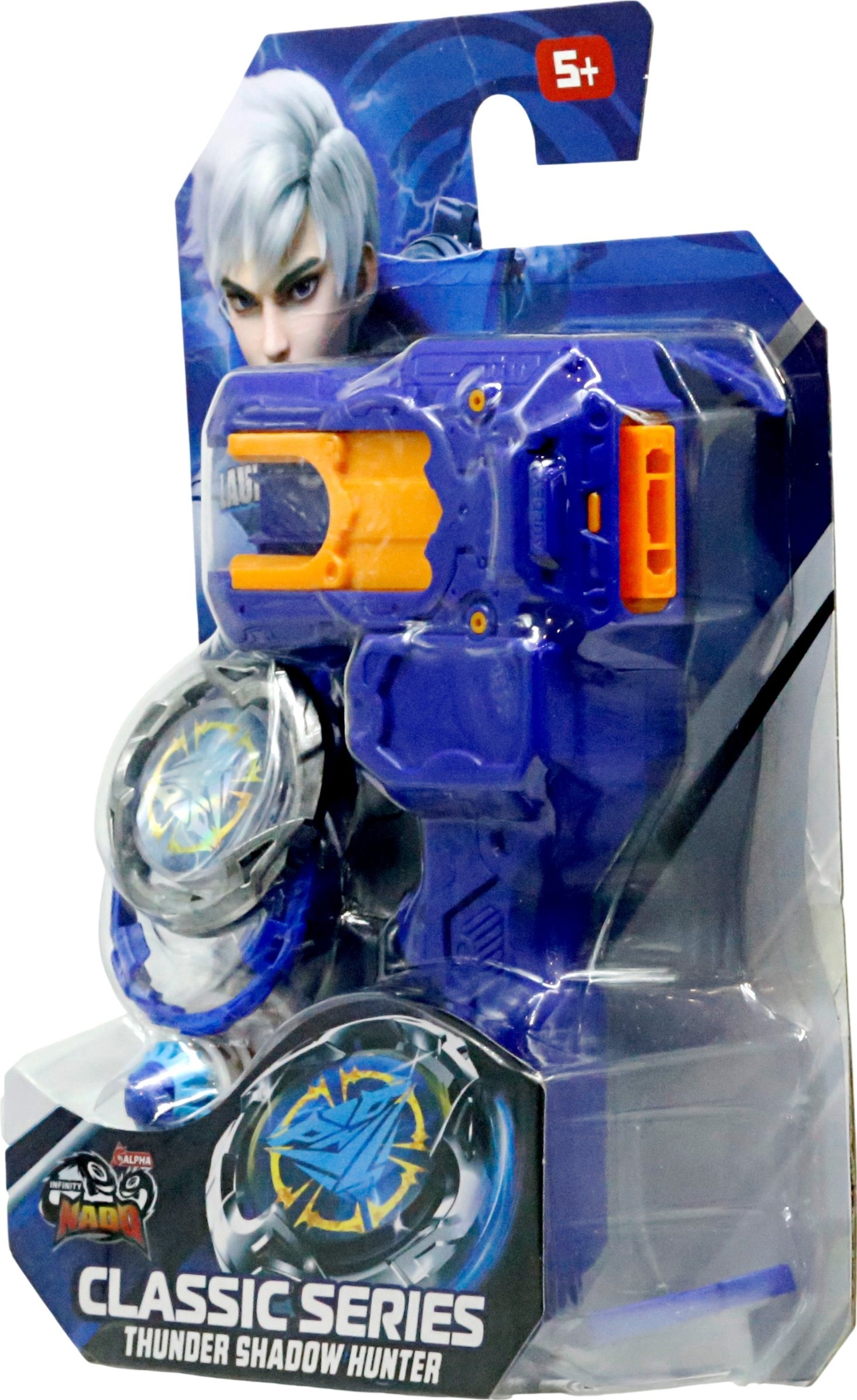 Волчок Infinity Nado VII Classic series Громовой Охотник Тиней (Thunder Shadow Hunter) (EU664101) фото 