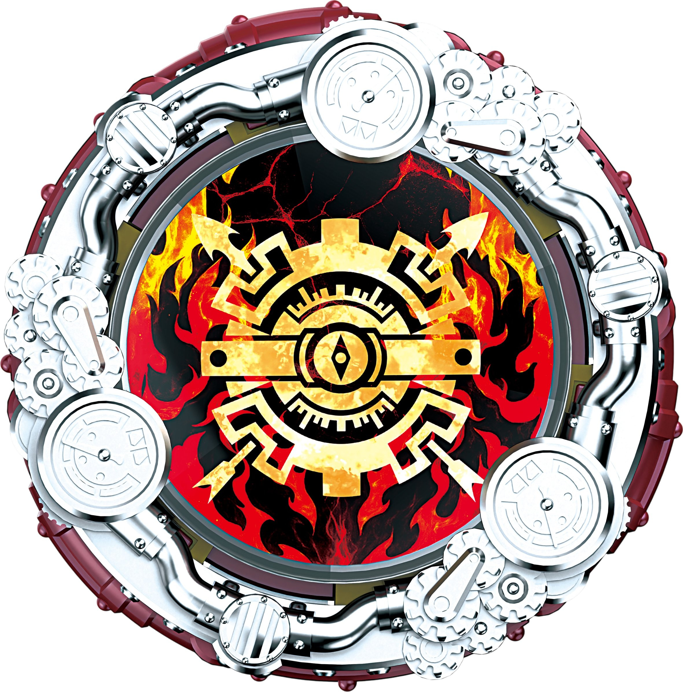 Юла Infinity Nado VII Standard series Огненное Колесо Взрыва (Fiery Blast Wheel) (EU664113) фото 2