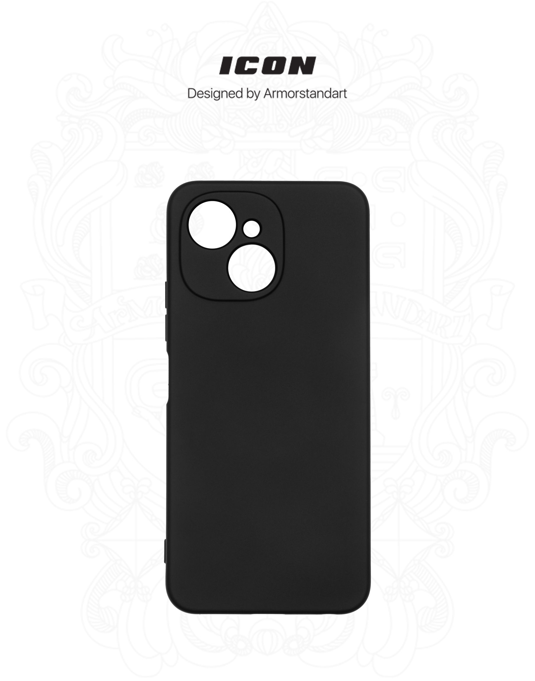 Чехол ArmorStandart ICON для Tecno Spark 40C 4G Camera cover Black (ARM87250) фото 