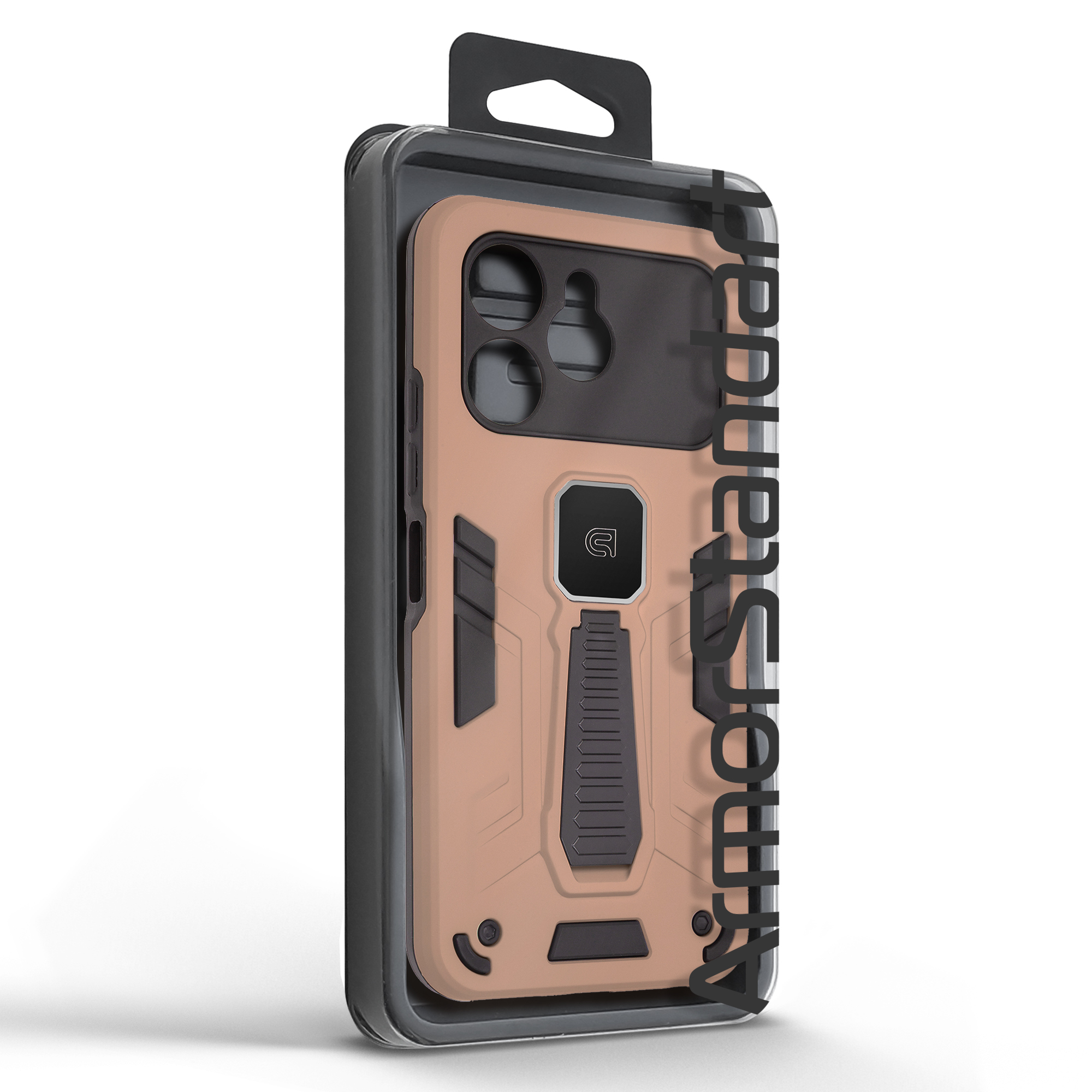 Чехол ArmorStandart Proover для Tecno Spark 40 4G Brown (ARM87280) фото 3