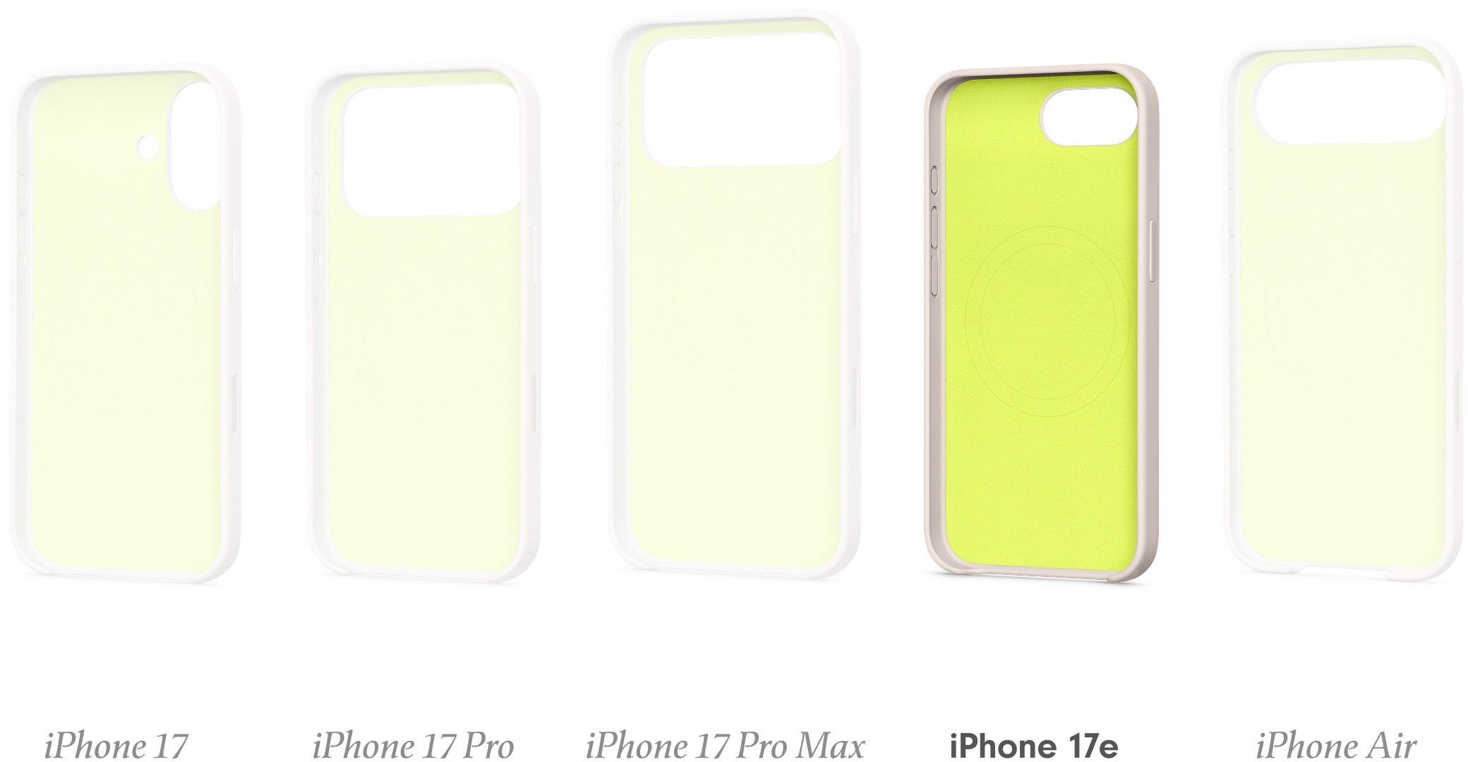 Чохол Apple Beats iPhone 17e Case with MagSafe Lime Stone (MHR24LL/A)фото