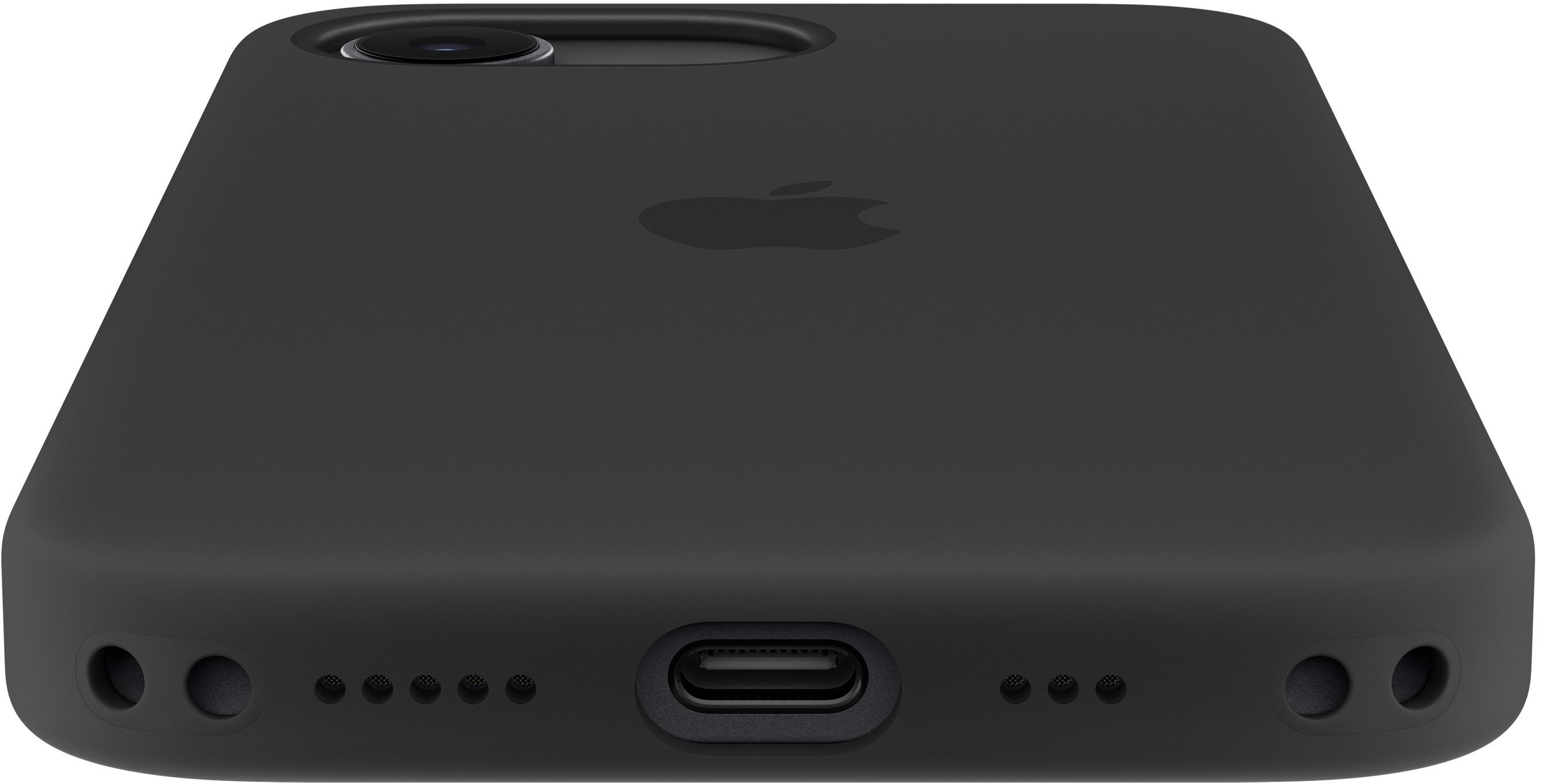 Чехол Apple для iPhone 17e Silicone Case with MagSafe Black (MHWD4ZM/A) фото 5