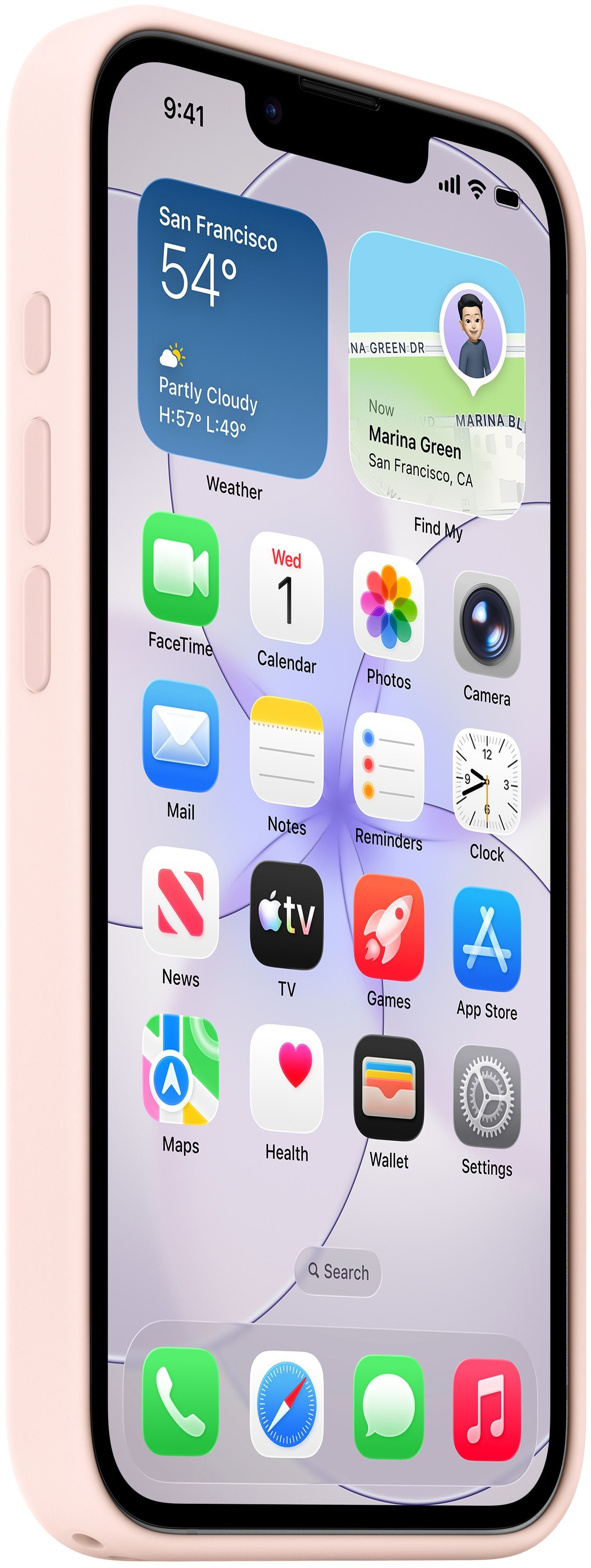 Чехол Apple для iPhone 17e Silicone Case with MagSafe Soft Pink (MHWJ4ZM/A) фото 4