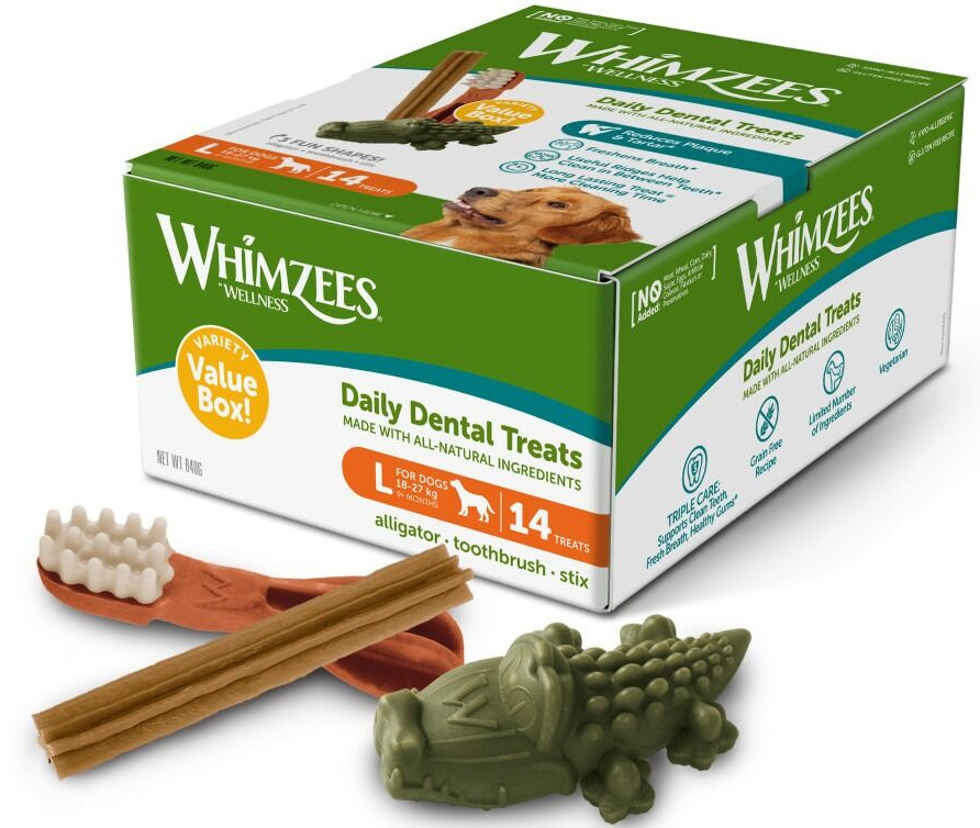 Лакомство Whimzees Variety Value Box Набор для собак L 14 шт фото 2