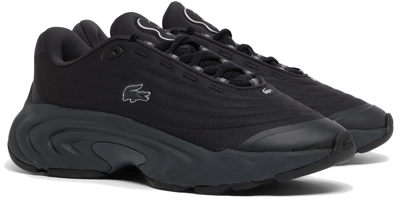 Кроссовки мужские Lacoste Spinor 750SMA016617C 41 (7,5 UK) черные фото 2