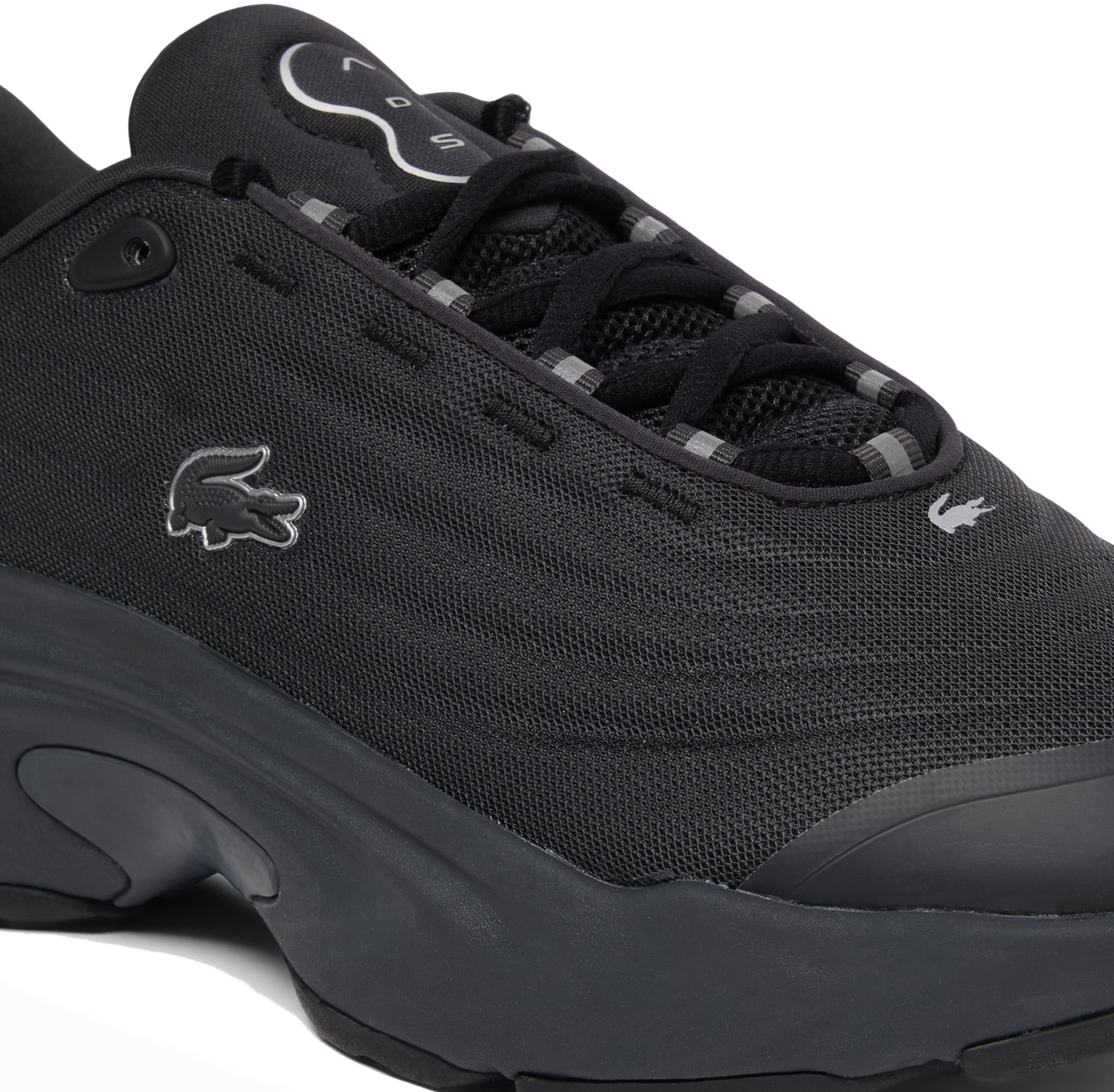 Кроссовки мужские Lacoste Spinor 750SMA016617C 42 (8 UK) черные фото 6