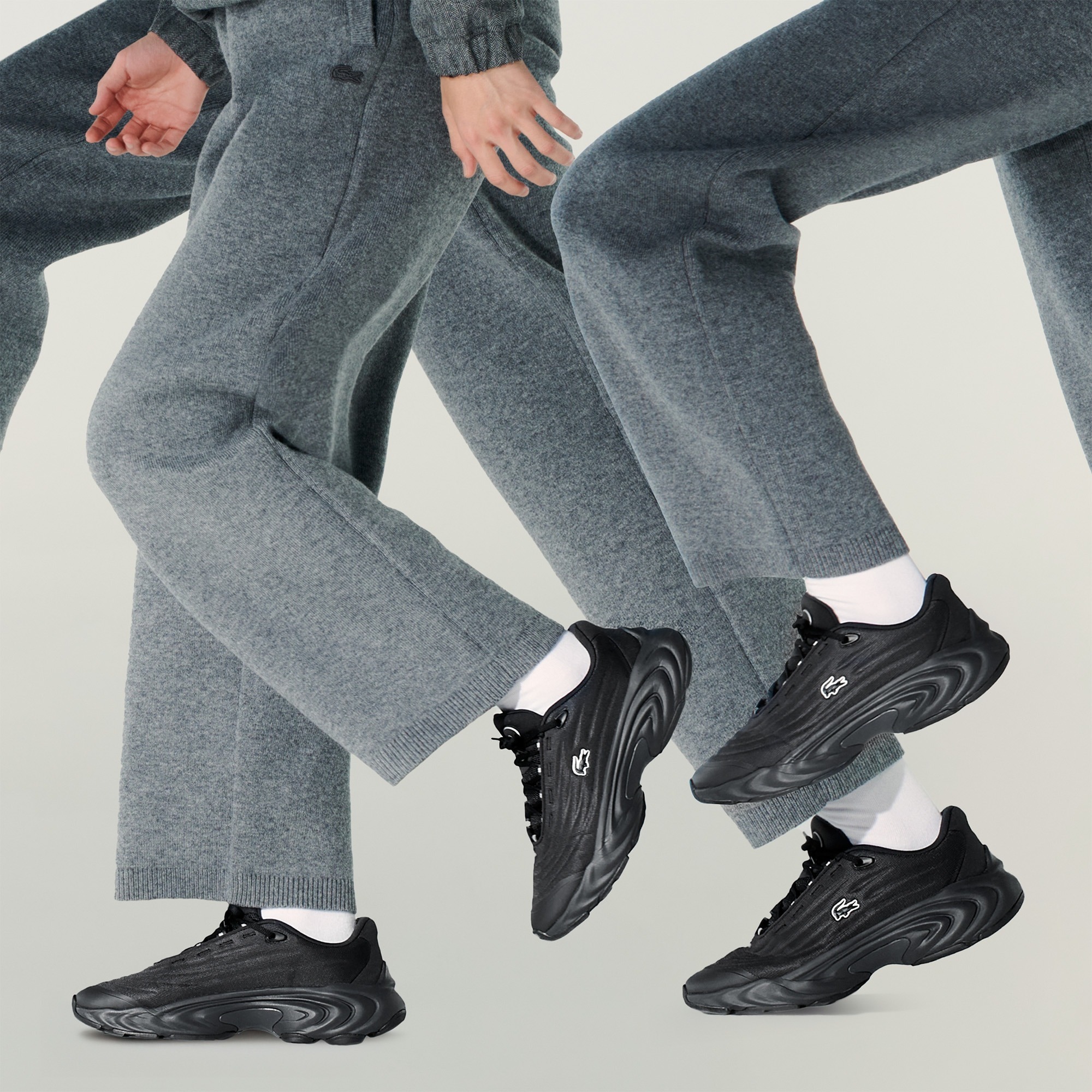 Кроссовки мужские Lacoste Spinor 750SMA016617C 42 (8 UK) черные фото 8