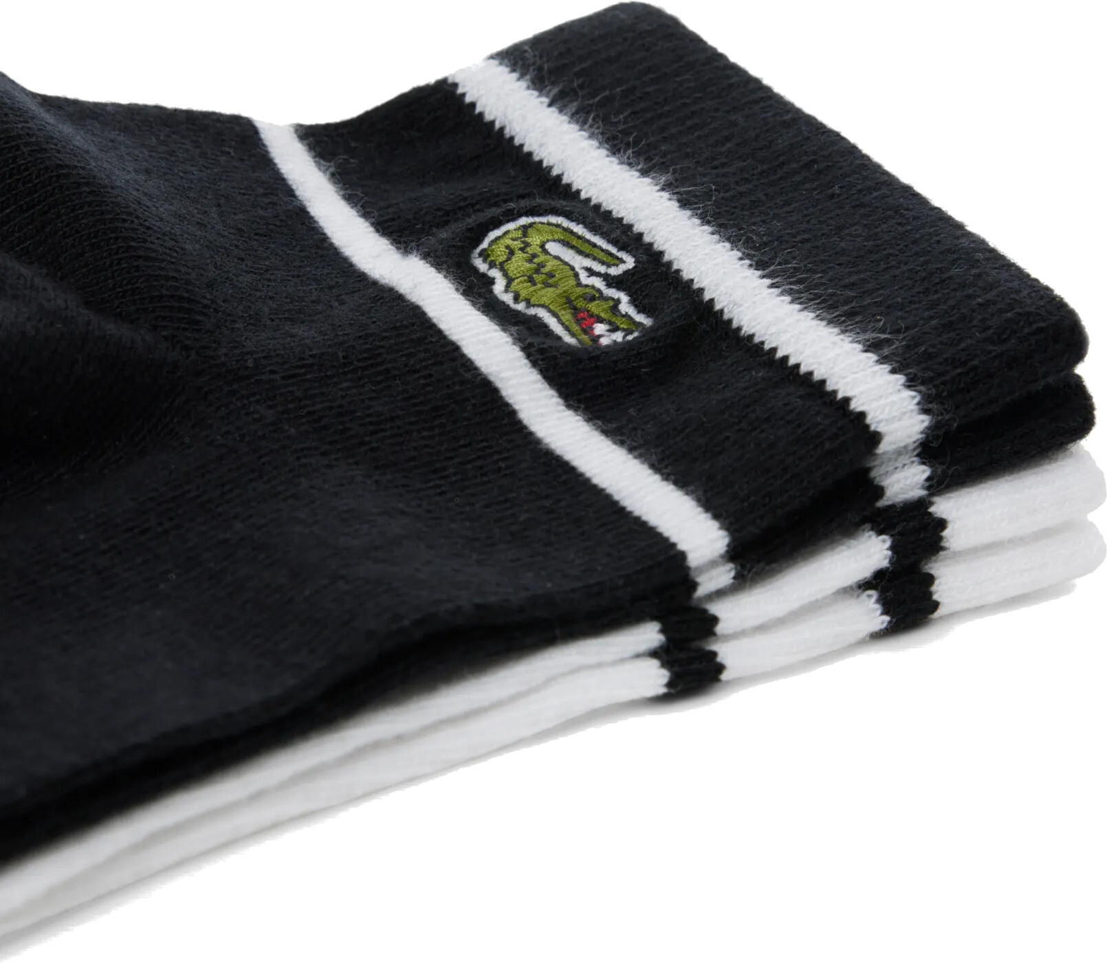 Набір шкарпеток Lacoste RA2932258 39-42 2 пари чорні/біліфото