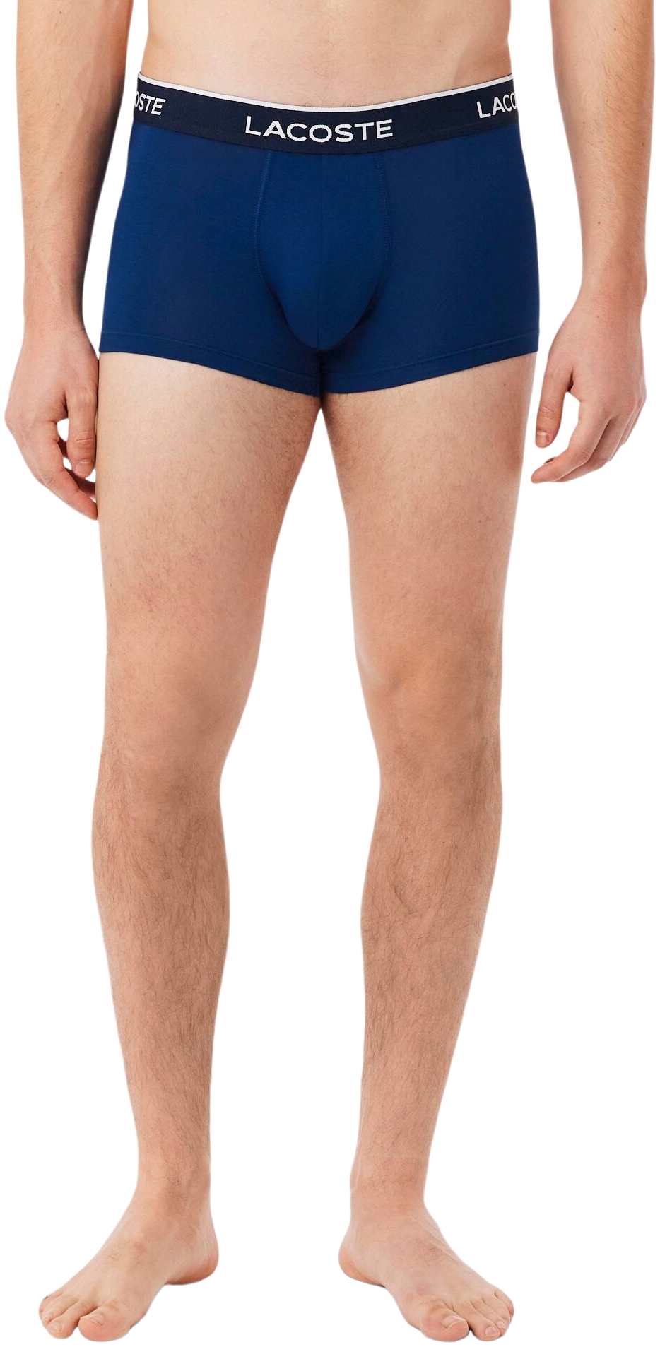 Трусы-боксеры мужские Lacoste 5H1300W64 XL 3 шт синие/красные/темно-синие фото 4