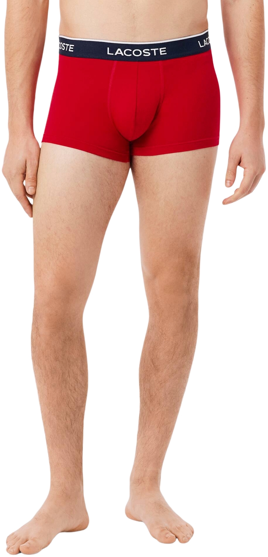 Трусы-боксеры мужские Lacoste 5H1300W64 M 3 шт синие/красные/темно-синие фото 5