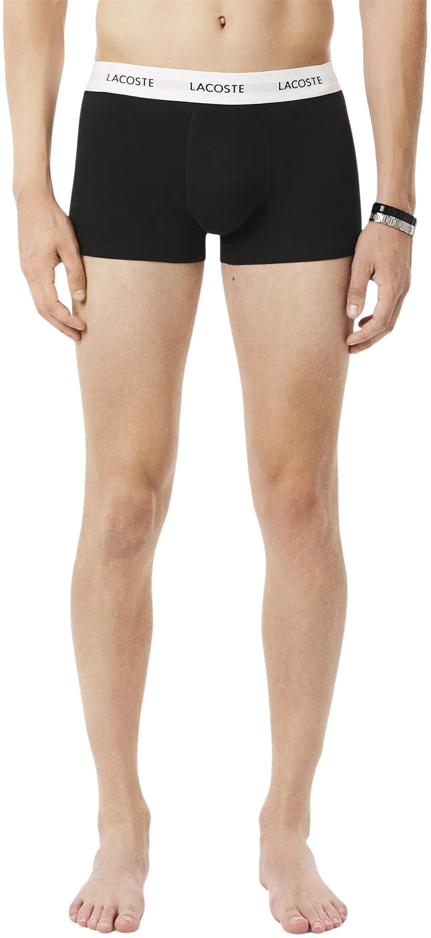 Трусы-боксеры мужские Lacoste 5H5150031 2XL 3 шт черные фото 4