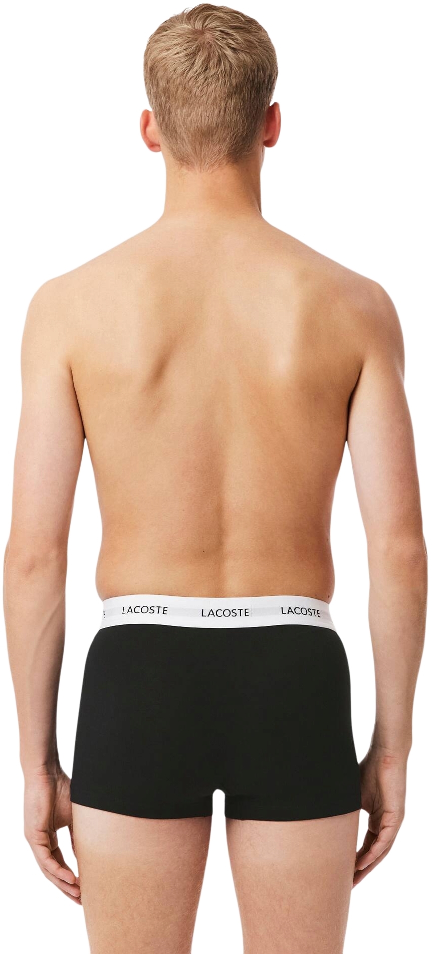 Трусы-боксеры мужские Lacoste 5H5150031 M 3 шт черные фото 3