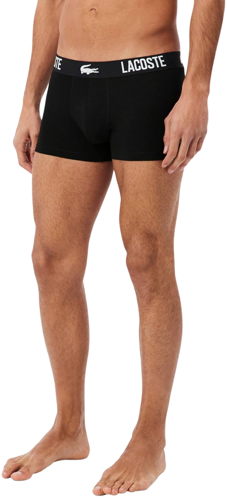 Трусы-боксеры мужские Lacoste 5H2393031 M 3 шт черные фото 4