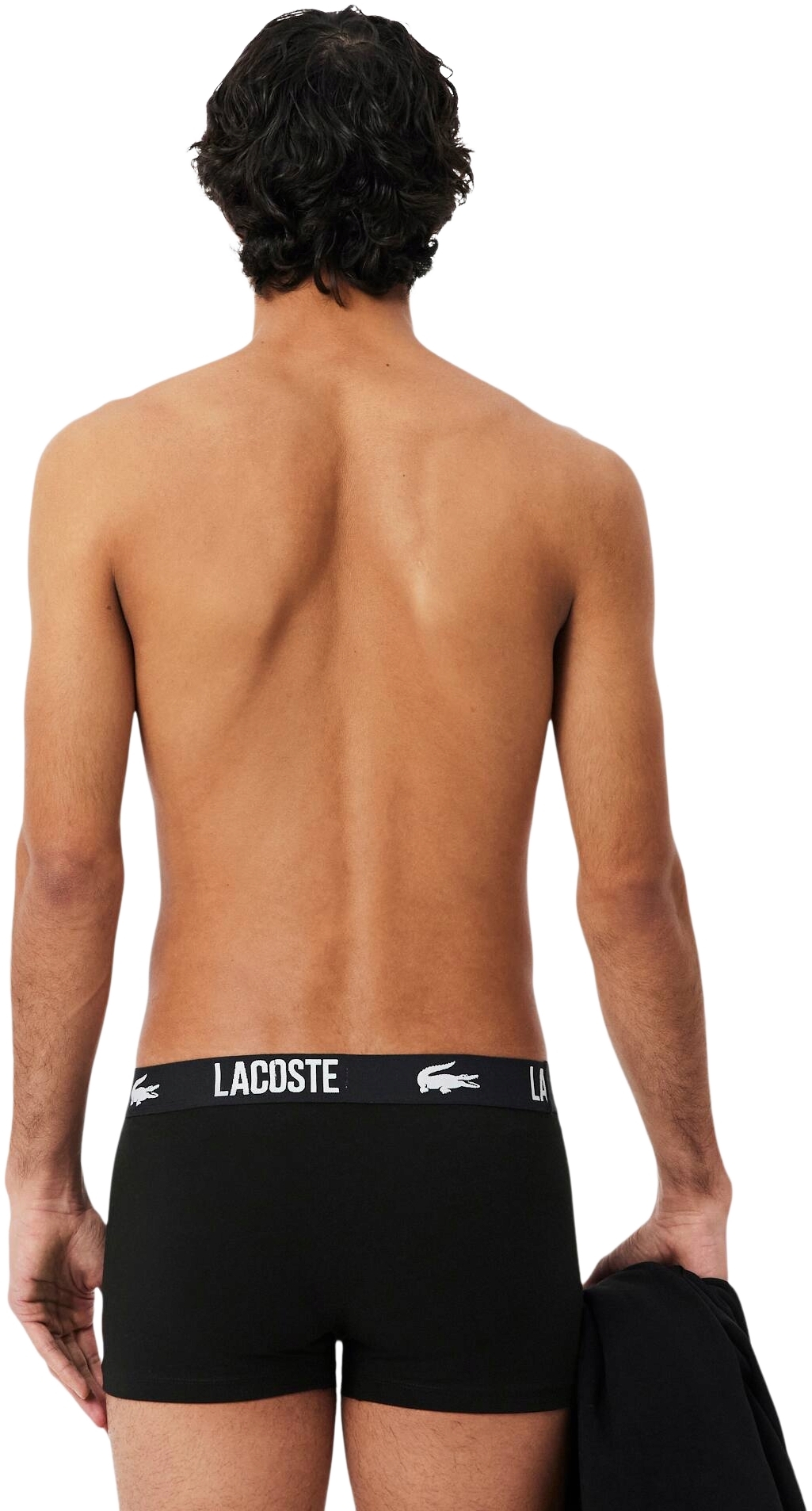 Трусы-боксеры мужские Lacoste 5H2393031 L 3 шт черные фото 3