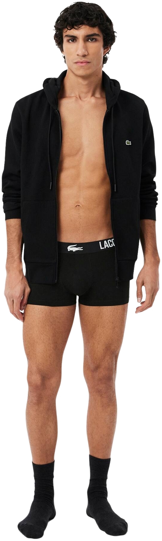 Трусы-боксеры мужские Lacoste 5H2393031 L 3 шт черные фото 5