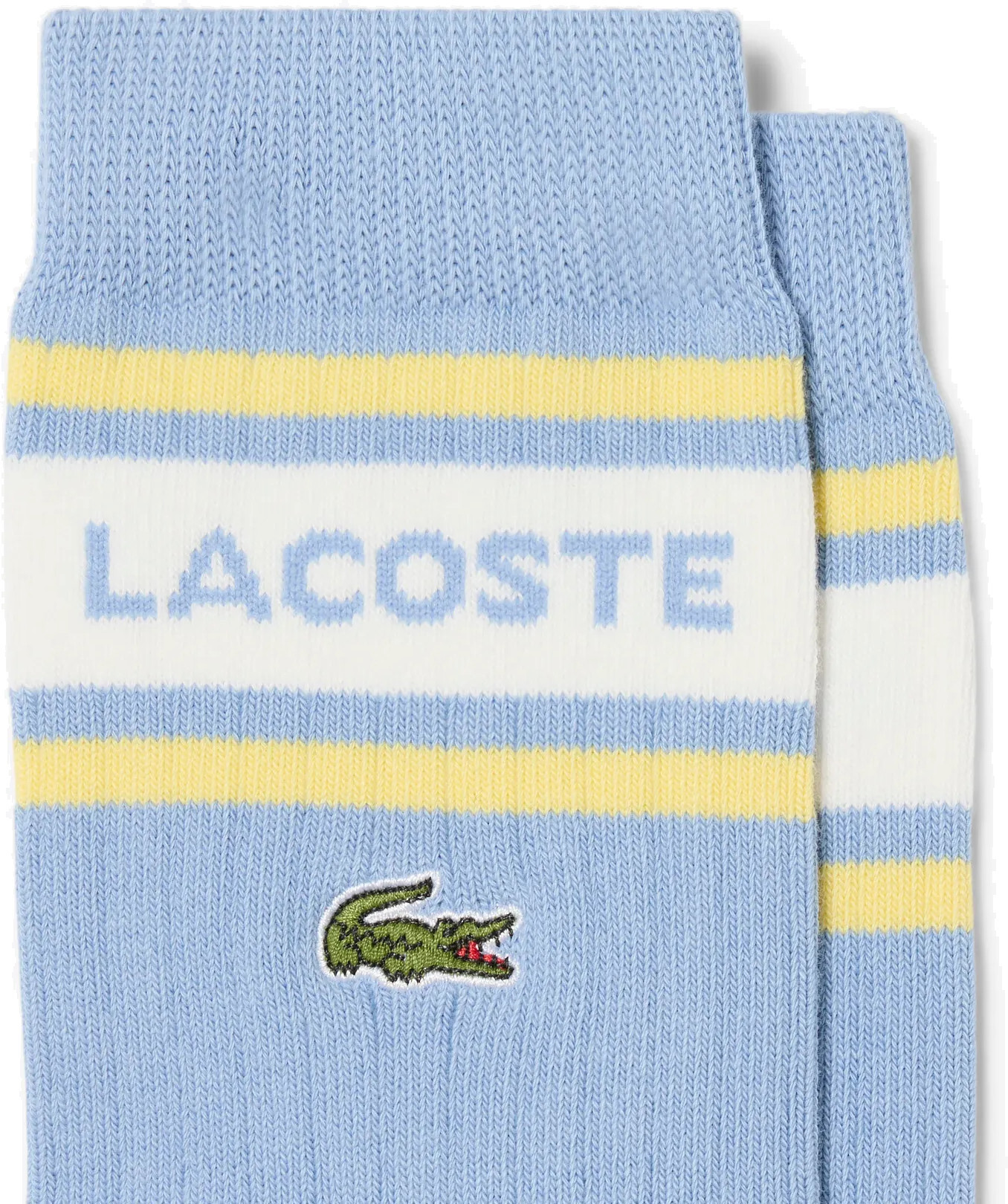 Набор носков Lacoste RA19221ZC 35-38 3 пары голубые/белые фото 