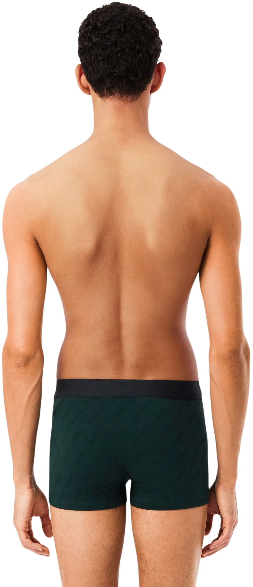 Трусы-боксеры мужские Lacoste 5H12881I5 2XL 3 шт черные/зеленые/темно-зеленые фото 3