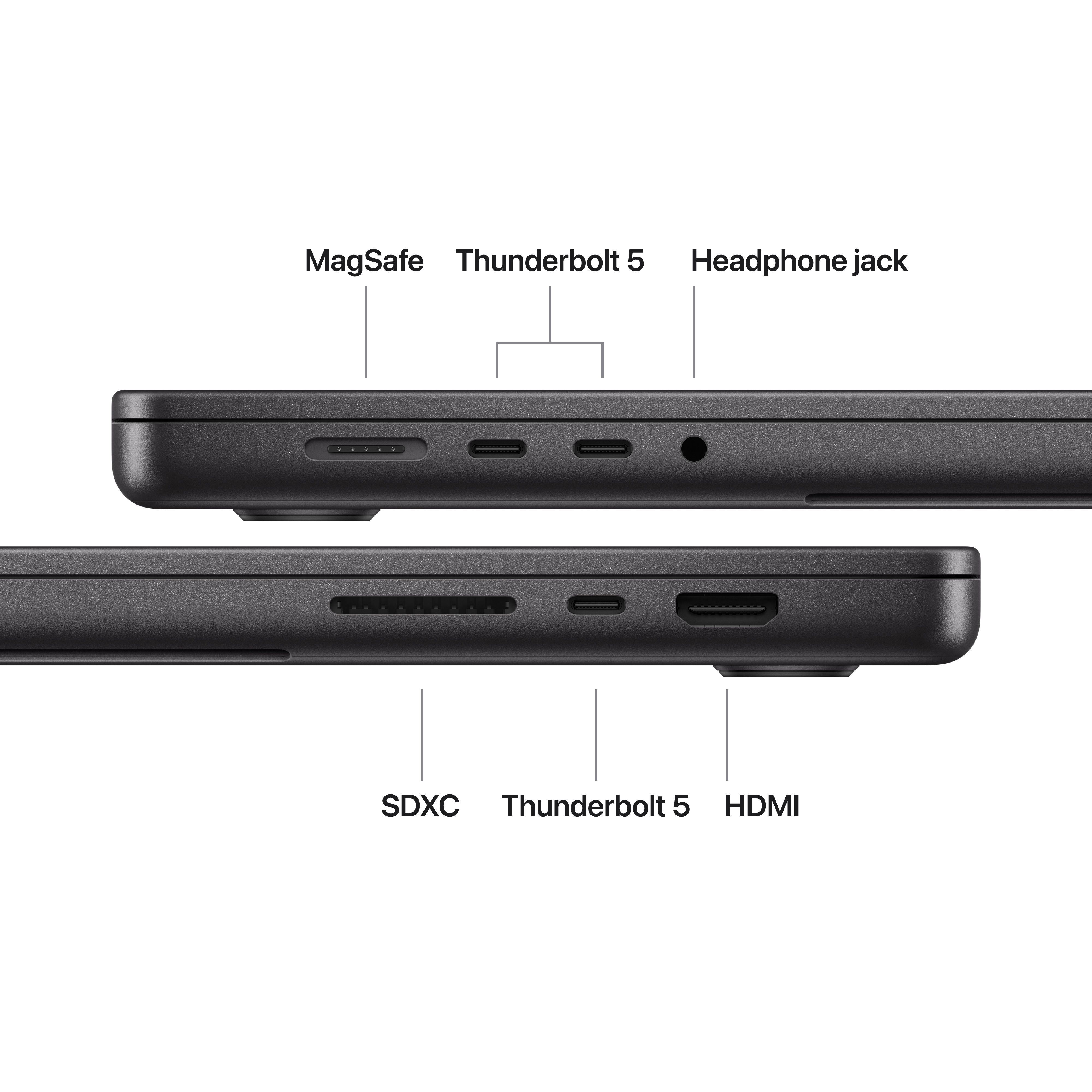 Ноутбук APPLE MacBook Pro 16" M5 Max 36/2TB 2025 (MGED4UA/A) Space Black фото 