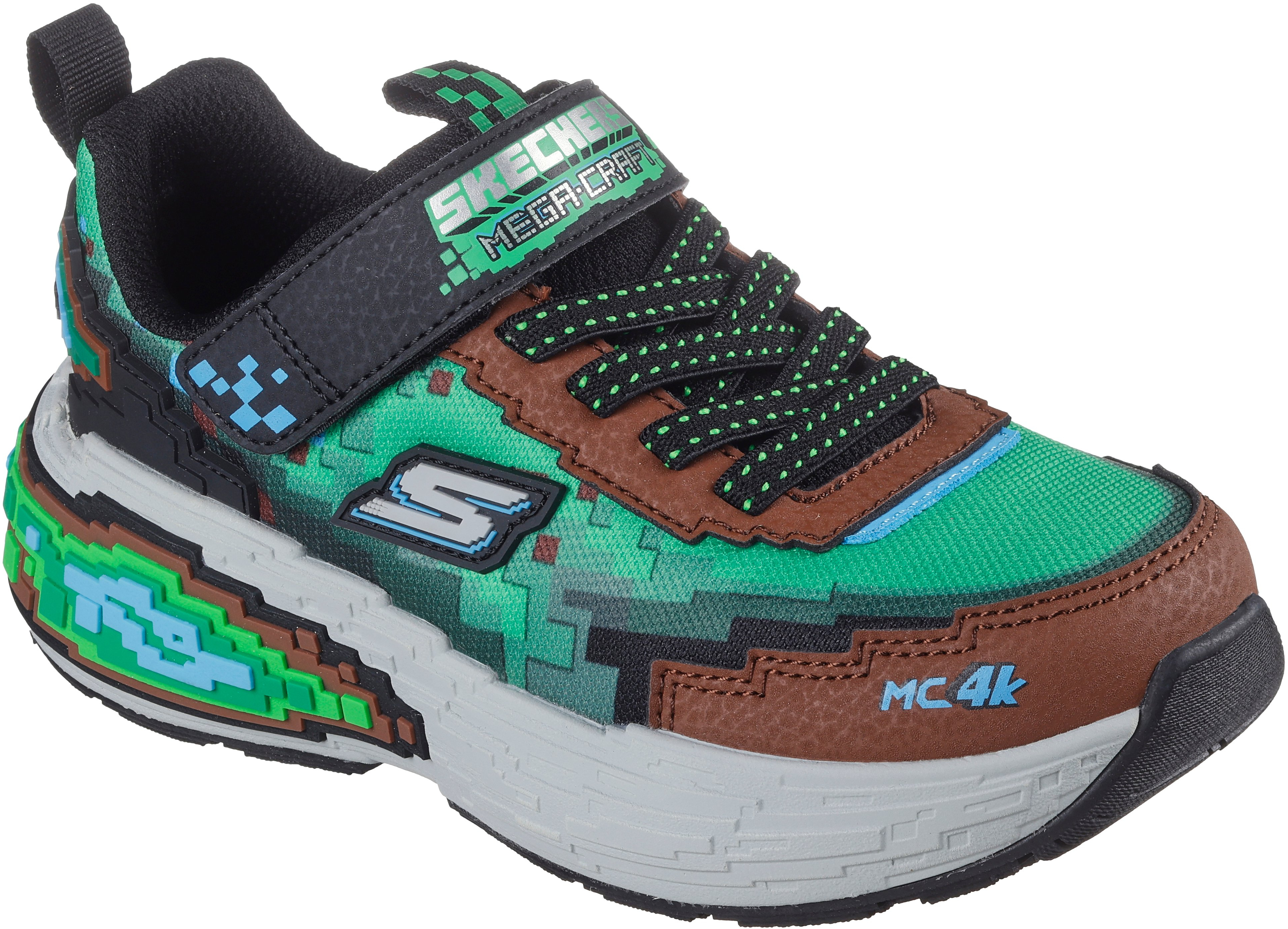 Кроссовки для мальчиков Skechers Mega-Craft 4K 402160L BRMT 28,5 (12 US) зеленые фото 3