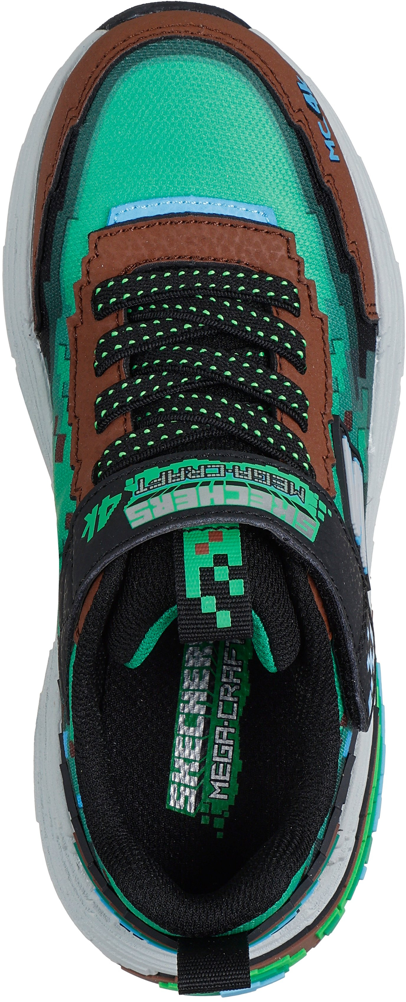 Кроссовки для мальчиков Skechers Mega-Craft 4K 402160L BRMT 28,5 (12 US) зеленые фото 4