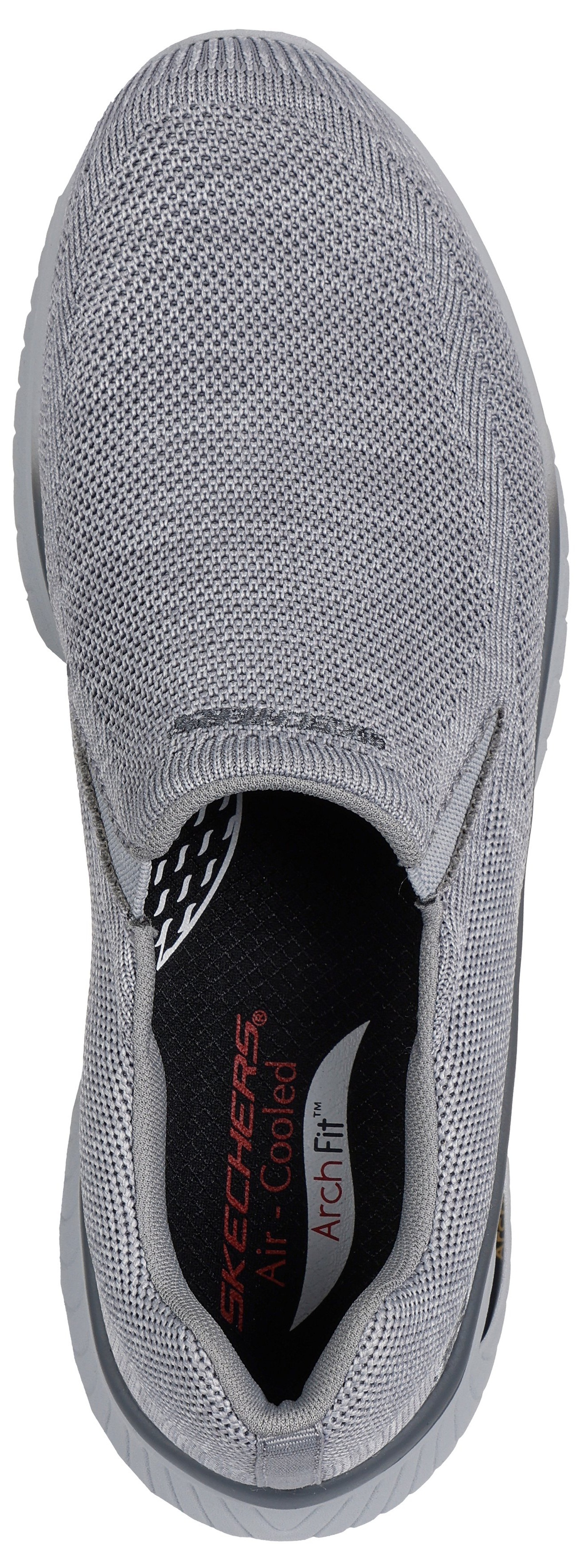 Слипоны мужские Skechers Arch Fit Crosser 205345 GRY 41 (8 US) серые фото 