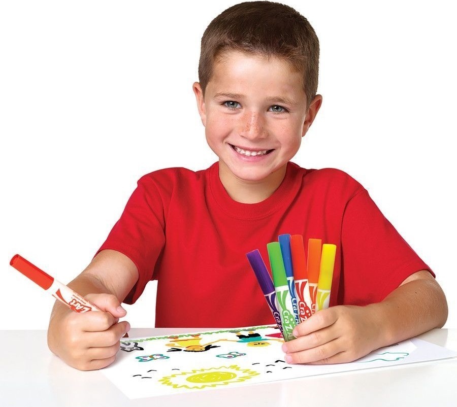 Маркери легкозмивні Cra-Z-Art Super Washable, 8штфото