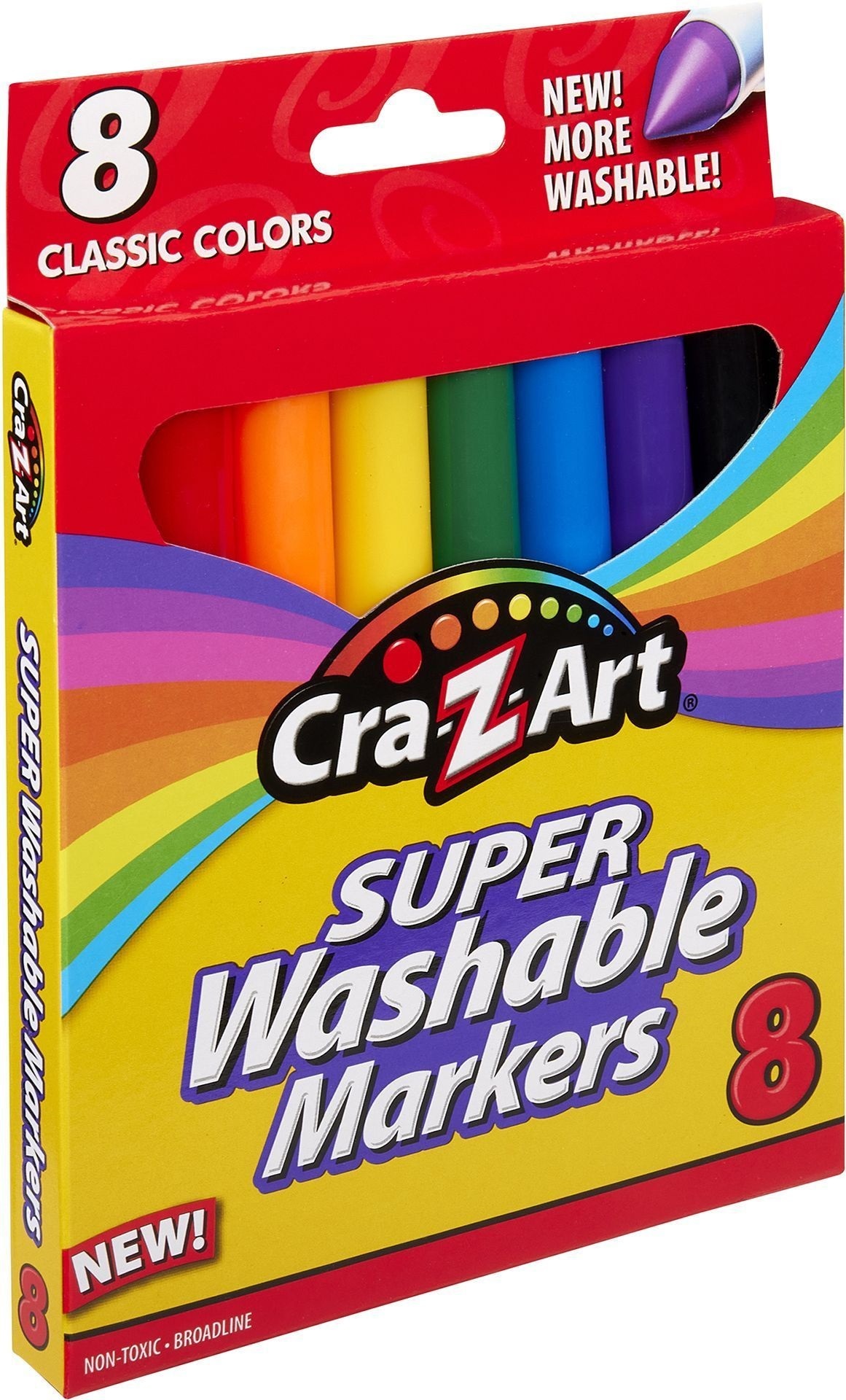 Маркери легкозмивні Cra-Z-Art Super Washable, 8штфото