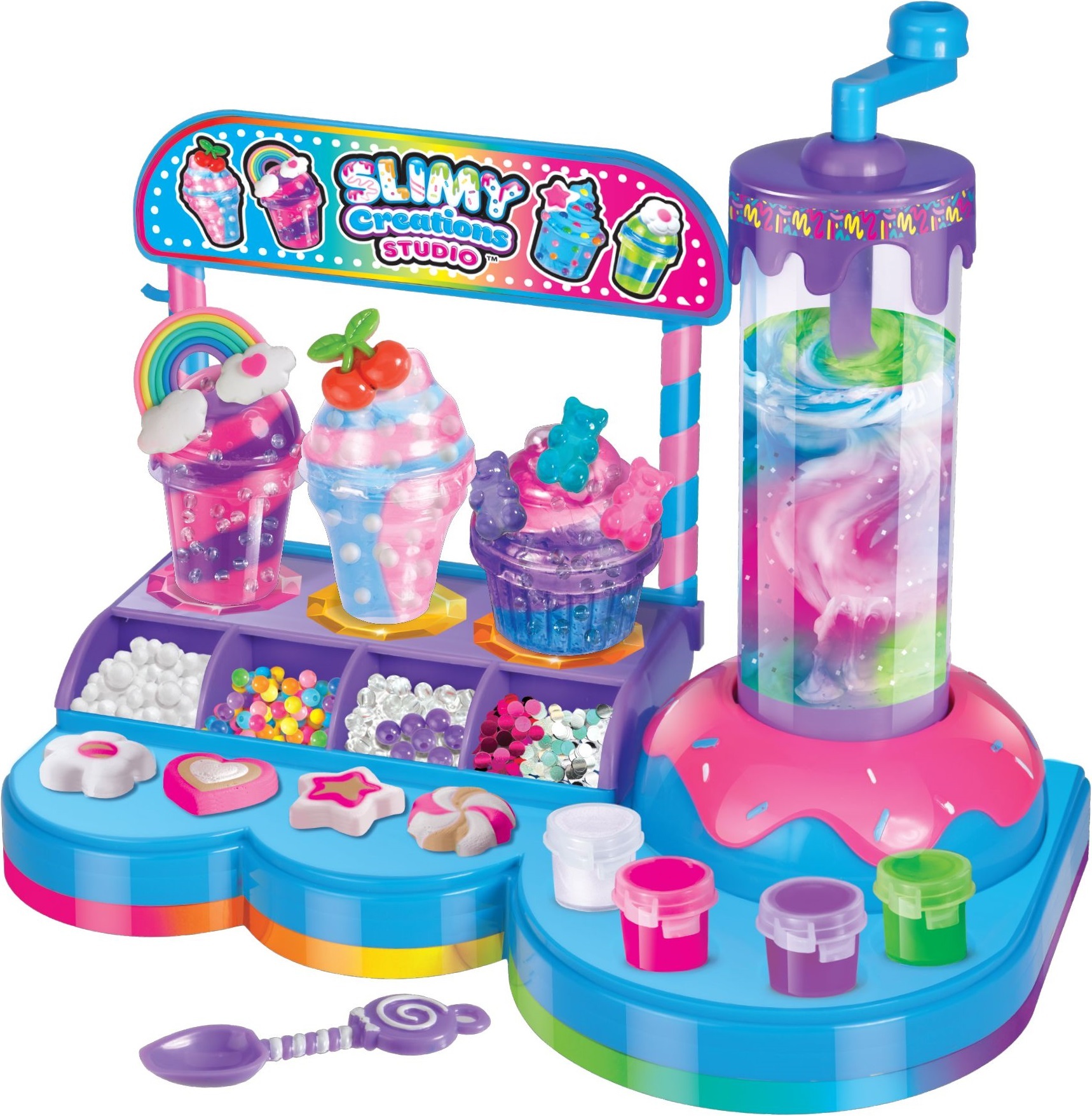 Слайм Cra-Z-Art Slimy Creations Studio, набор 40ед фото 