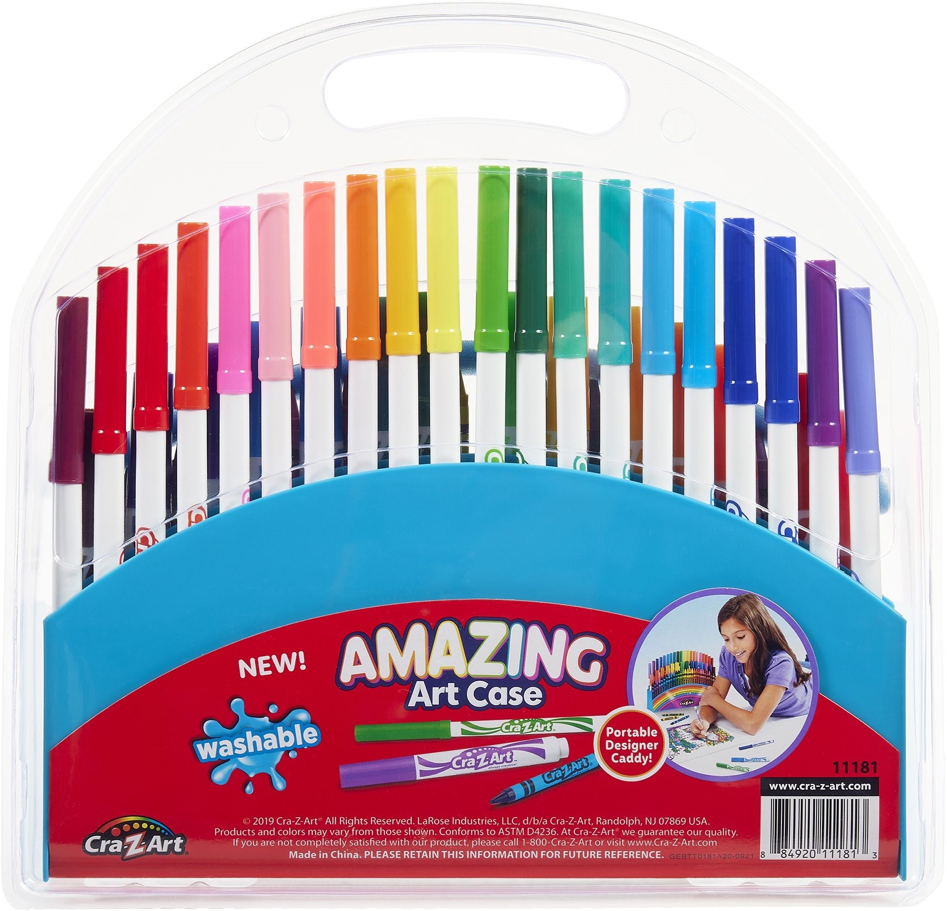 Набор для творчества Cra-Z-Art в кейсе, 64 предмета фото 