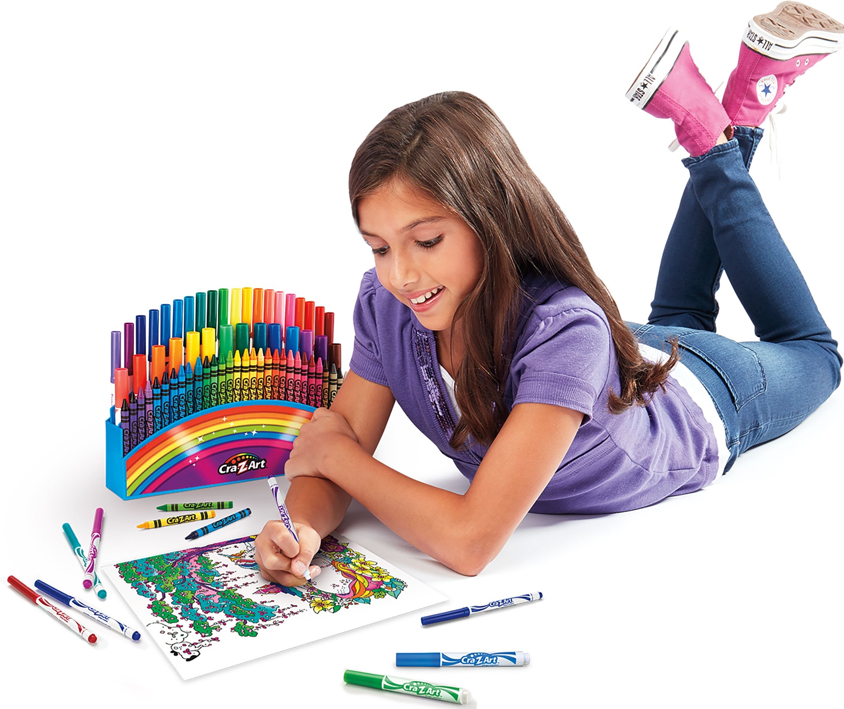 Набор для творчества Cra-Z-Art в кейсе, 64 предмета фото 