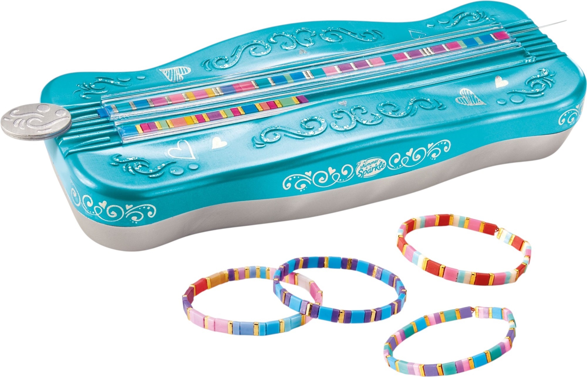 Набор для изготовления браслетов Cra-Z-Art Dots &amp; Dashes Tila Bead Bracelet Studio з бусинами фото 