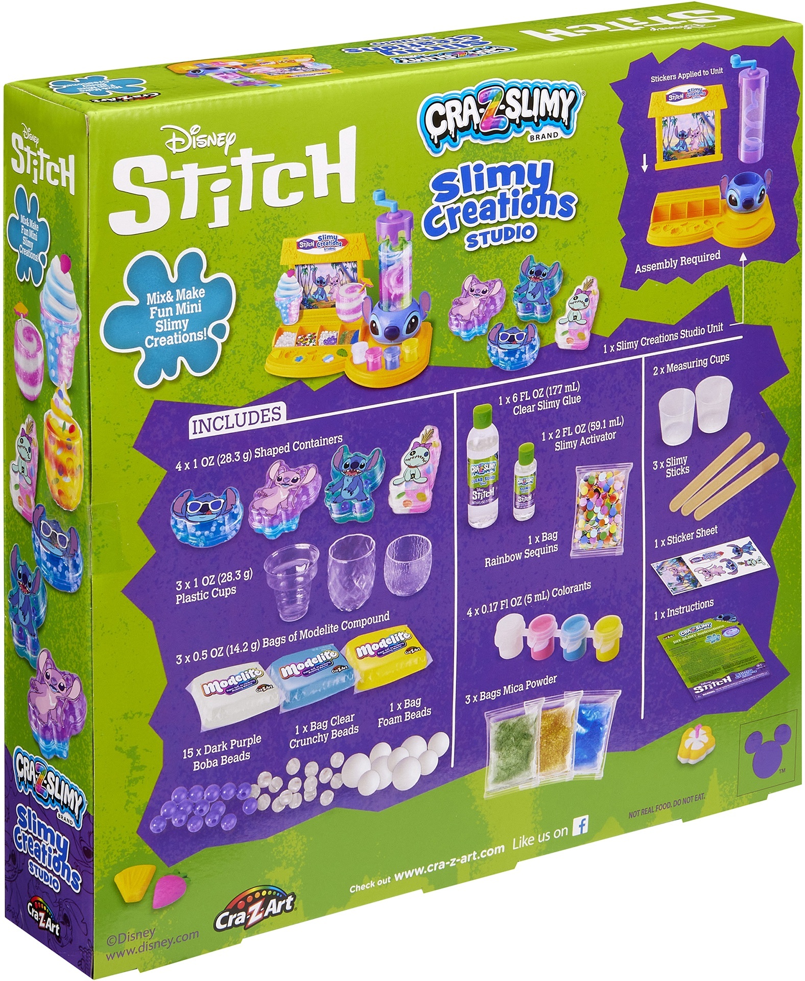 Слайм Cra-Z-Art Stitch Slimy Creations Studio, набір 31одфото5