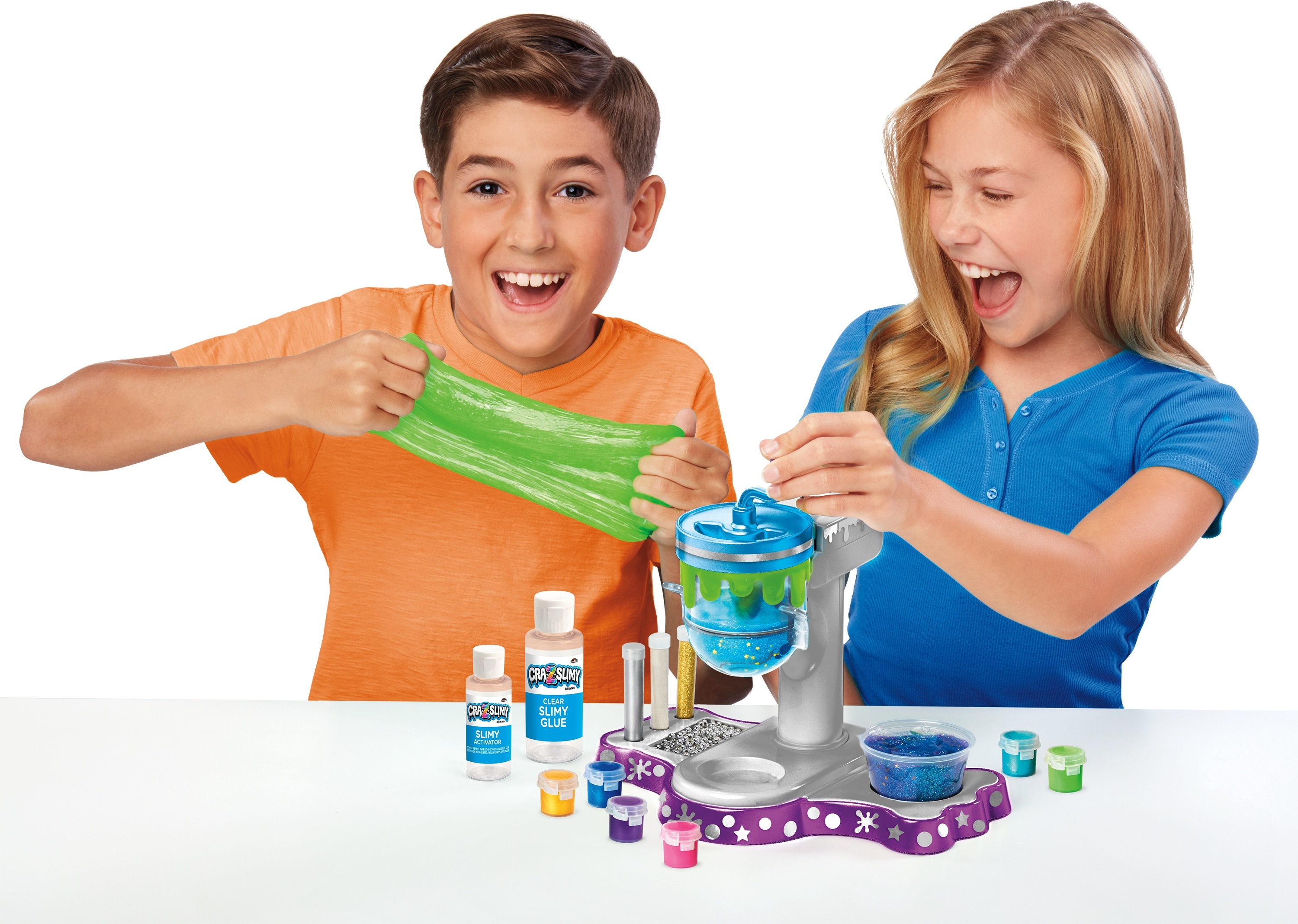 Слайм Cra-Z-Art Metallic Slimy Studio, набір 21одфото7