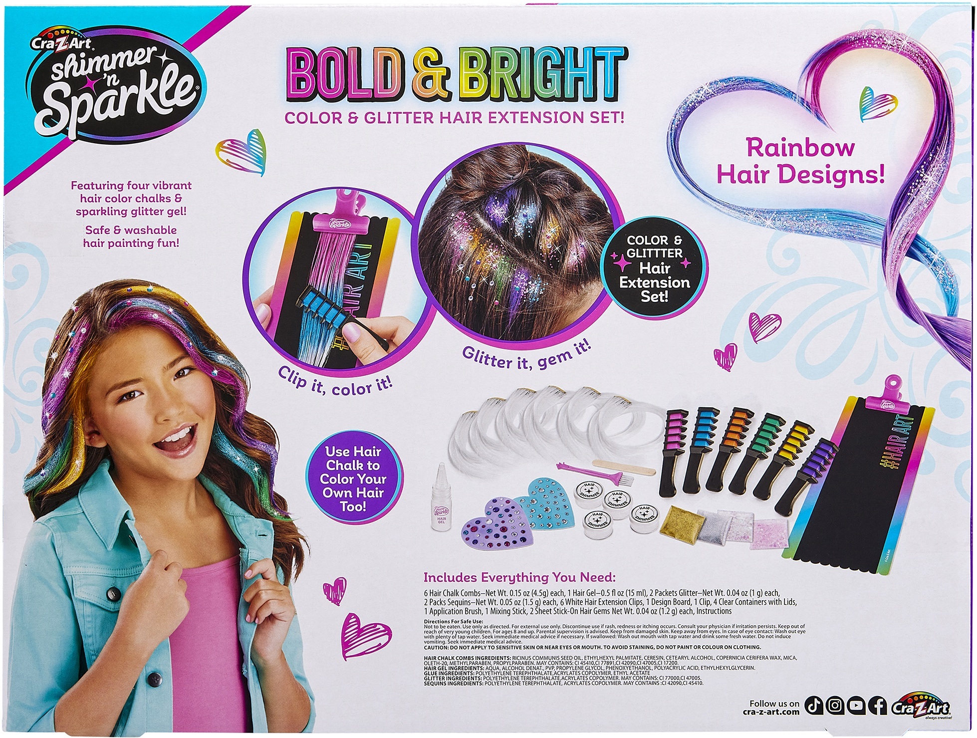 Набір для творчості Cra-Z-Art Colour FX Студія нарощування волоссяфото8