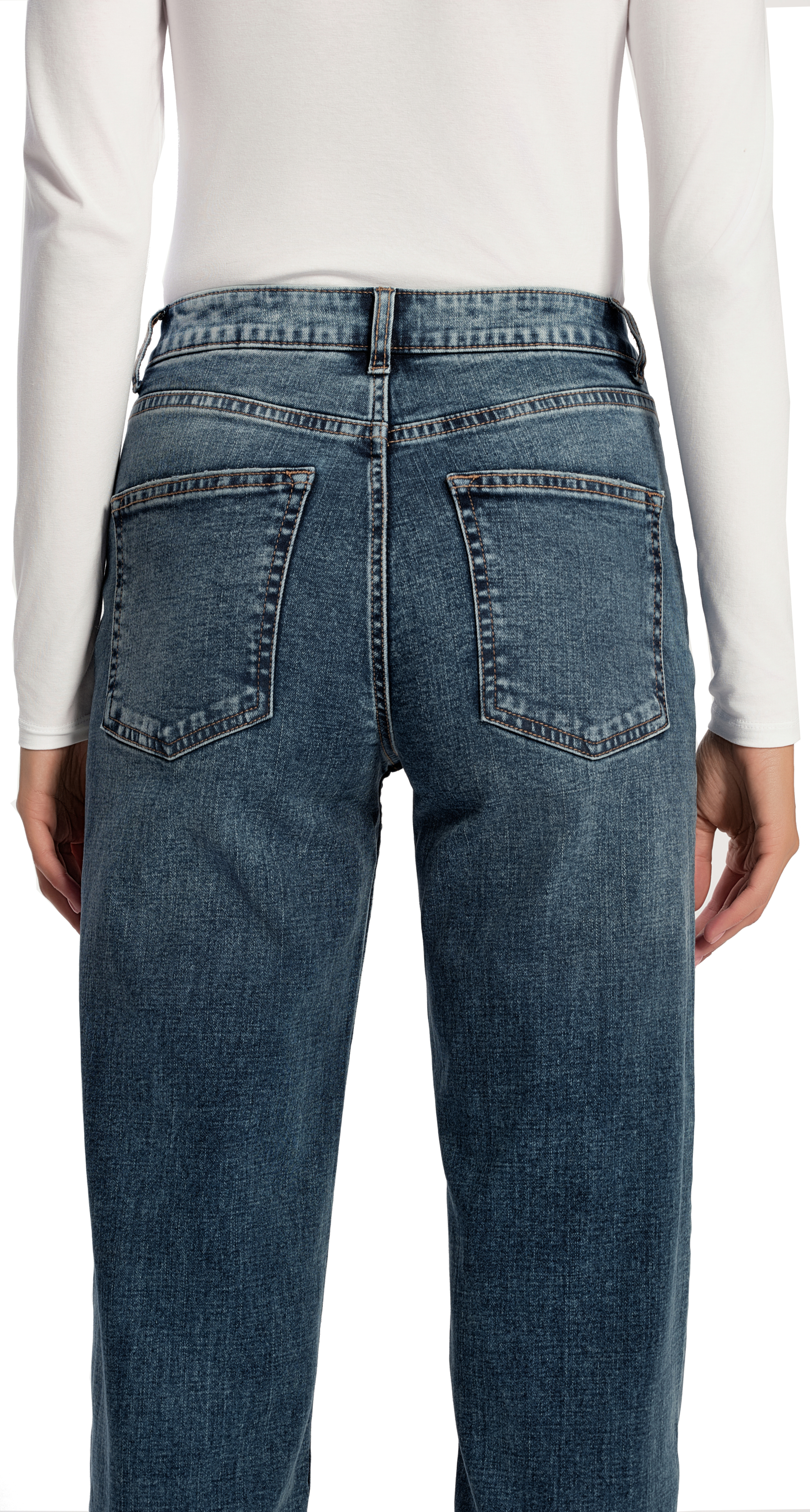 Джинси жіночі Conte Elegant Con-825 L/164-102 темно-синіфото