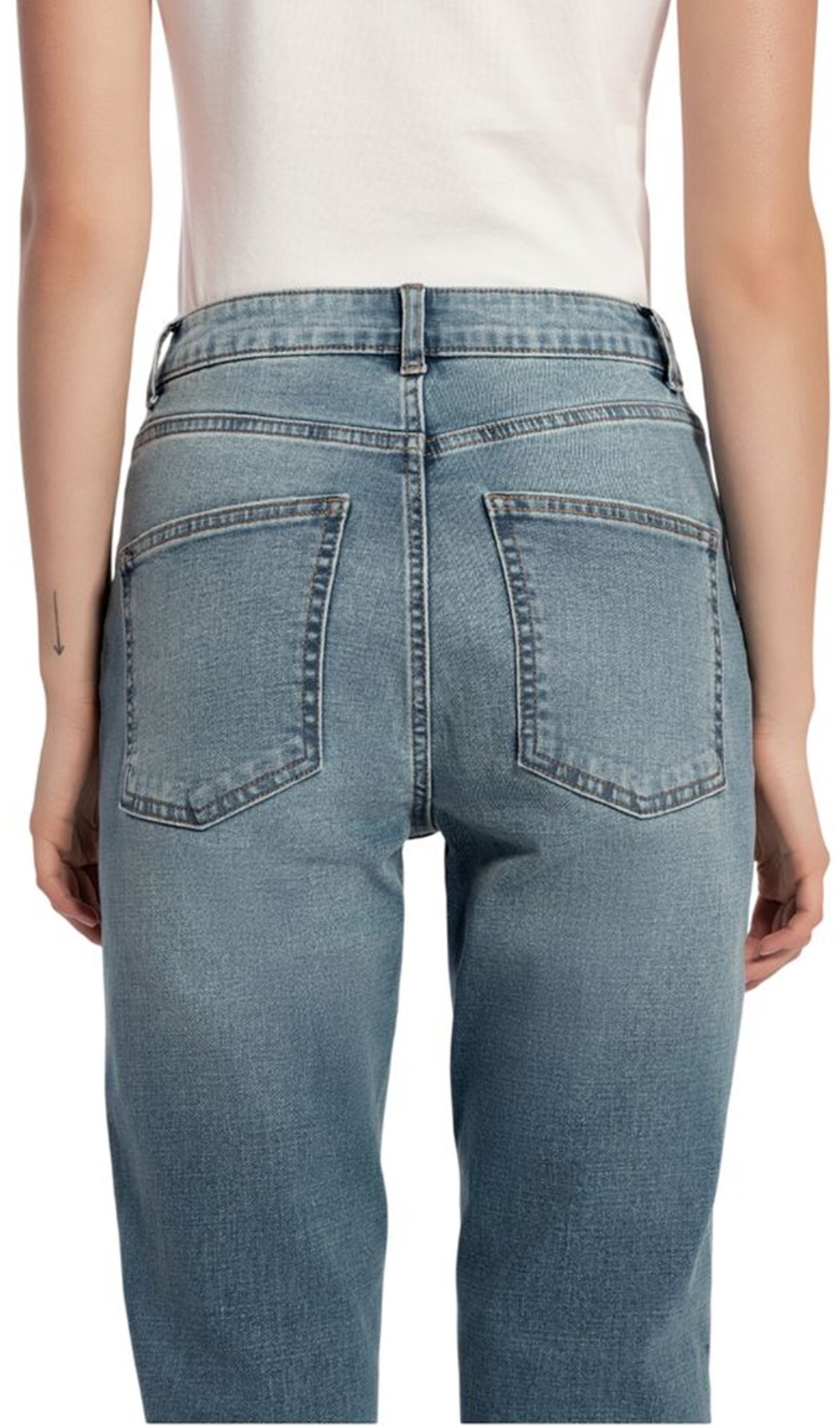 Джинсы женские Conte Elegant Con-826 L/170-102 синие фото 