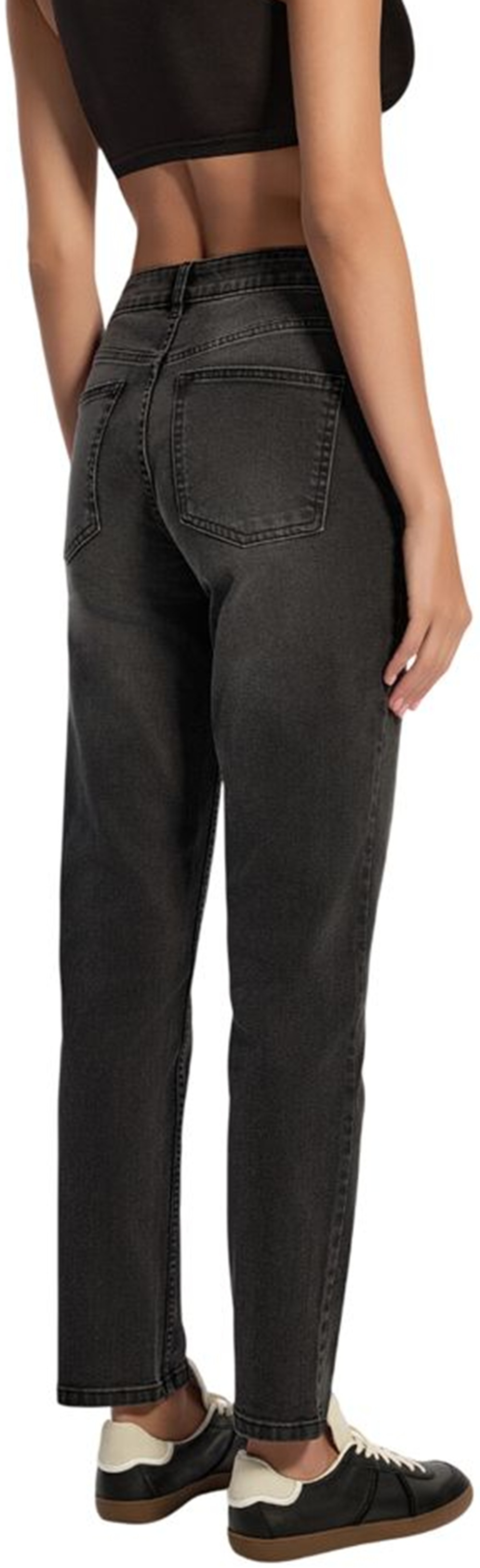 Джинсы женские Conte Elegant Con-828 XL/170-106 черные фото 