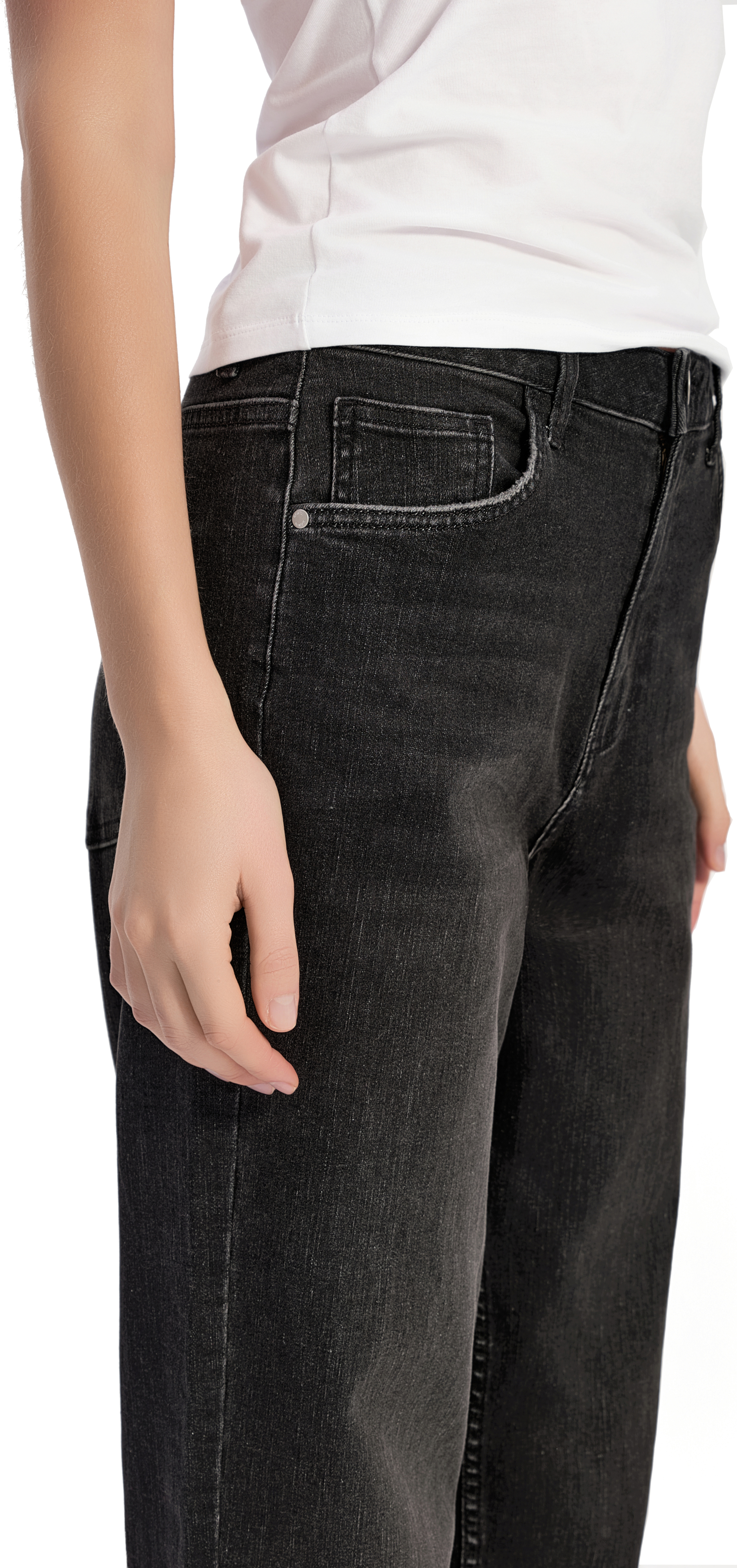 Джинси жіночі Conte Elegant Con-832 S/164-94 чорніфото