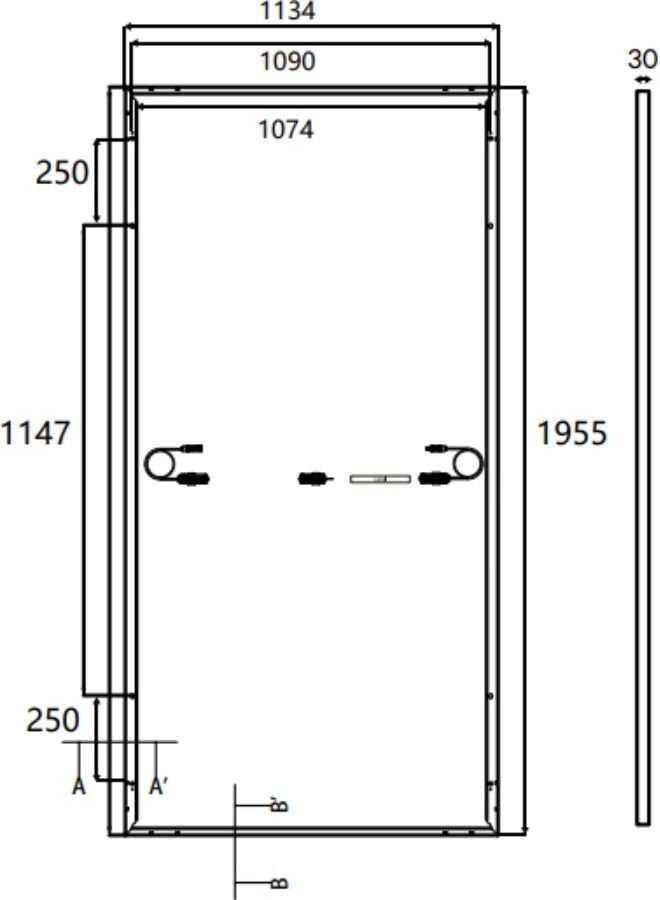 Фотоелектрична панель Leapton Solar LP182x199-M-66-NH-580W, Mono (LP182M66-NH-580W/SF) фото 