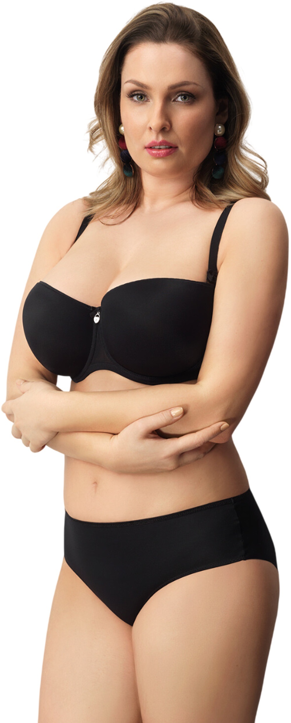 Бюстгалтер жіночий Corin Cr Karolina 25706 80F чорнийфото