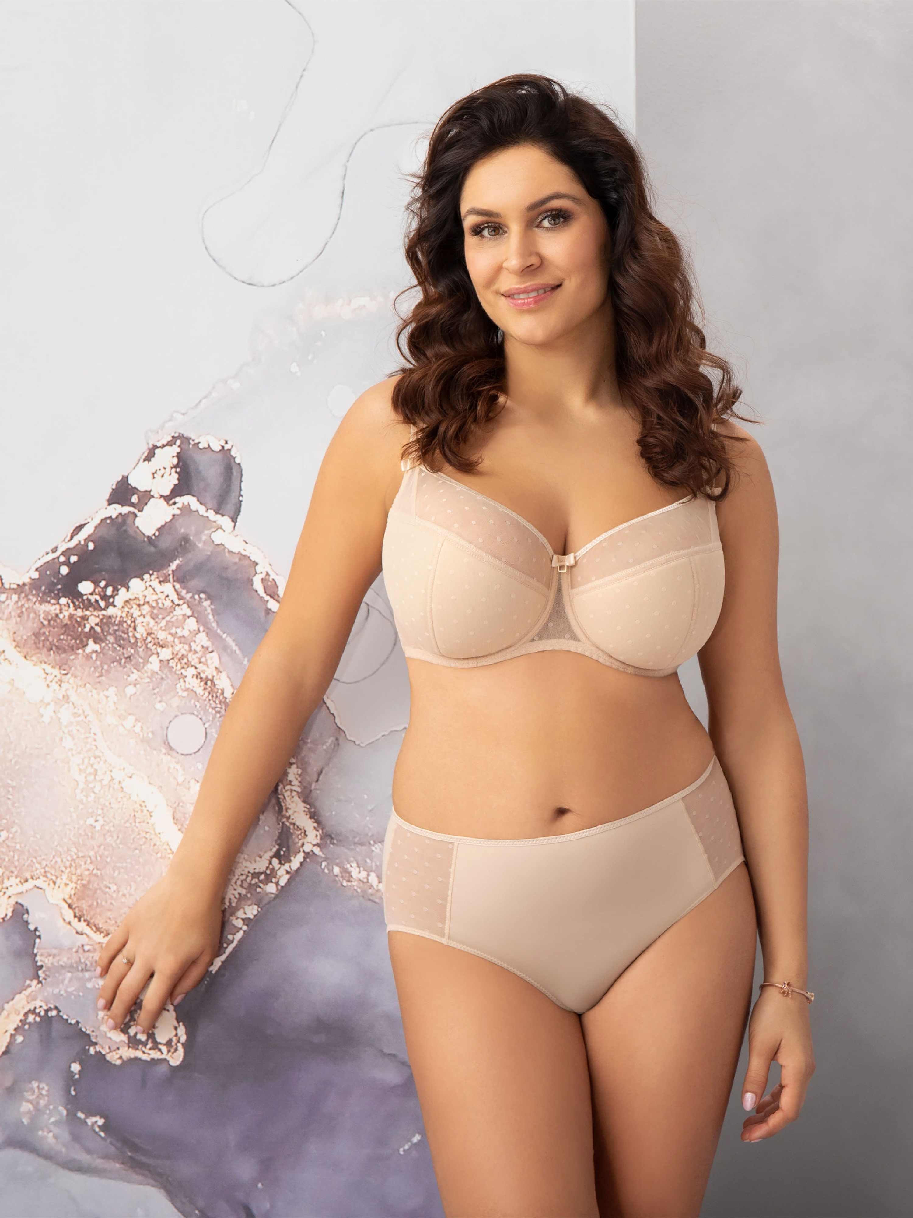 Бюстгалтер женский Corin Cr Twiggy 12723 95D телесный фото 