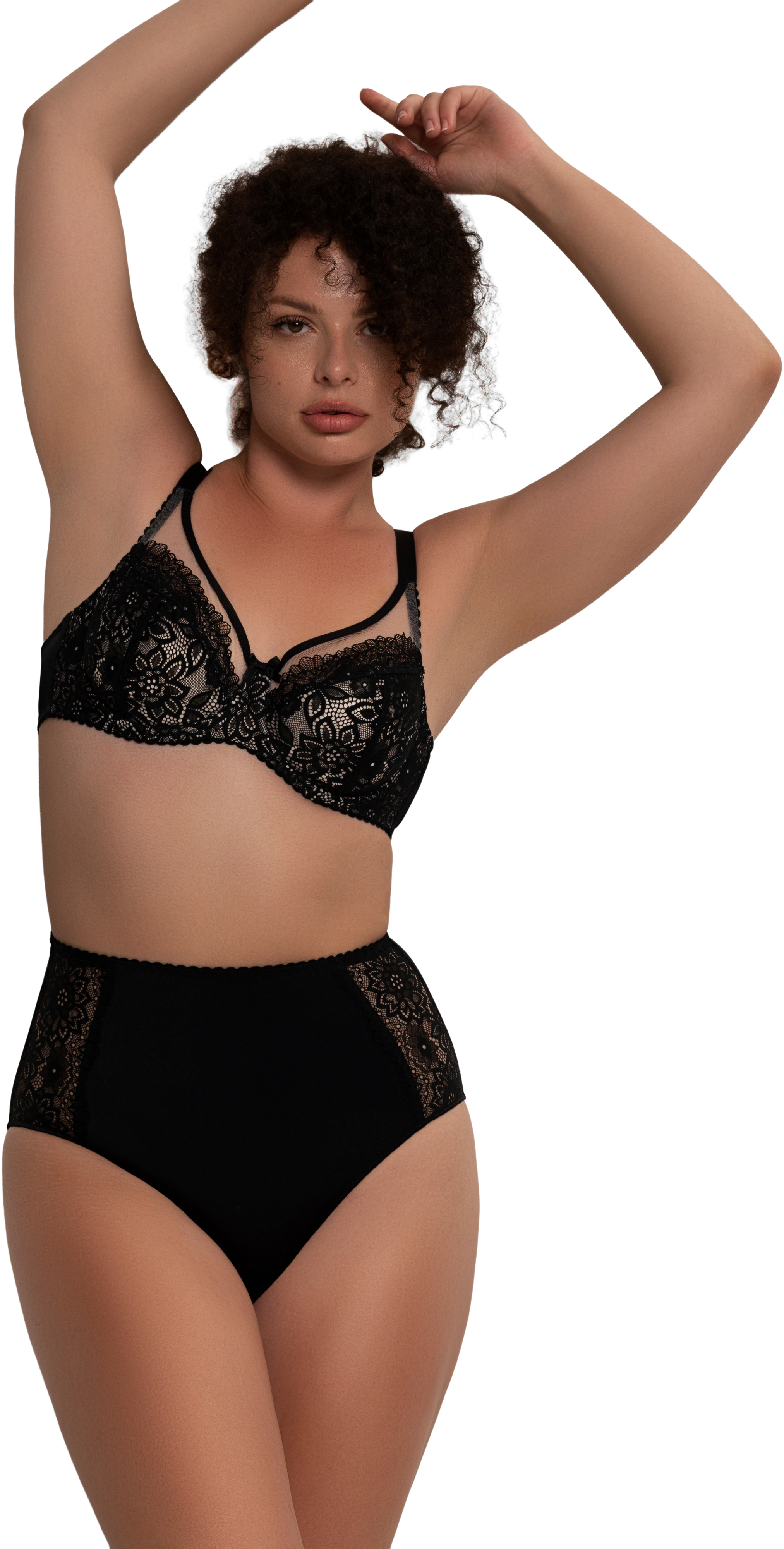 Бюстгалтер жіночий Glora Gl Semi Soft 132664 95B чорнийфото