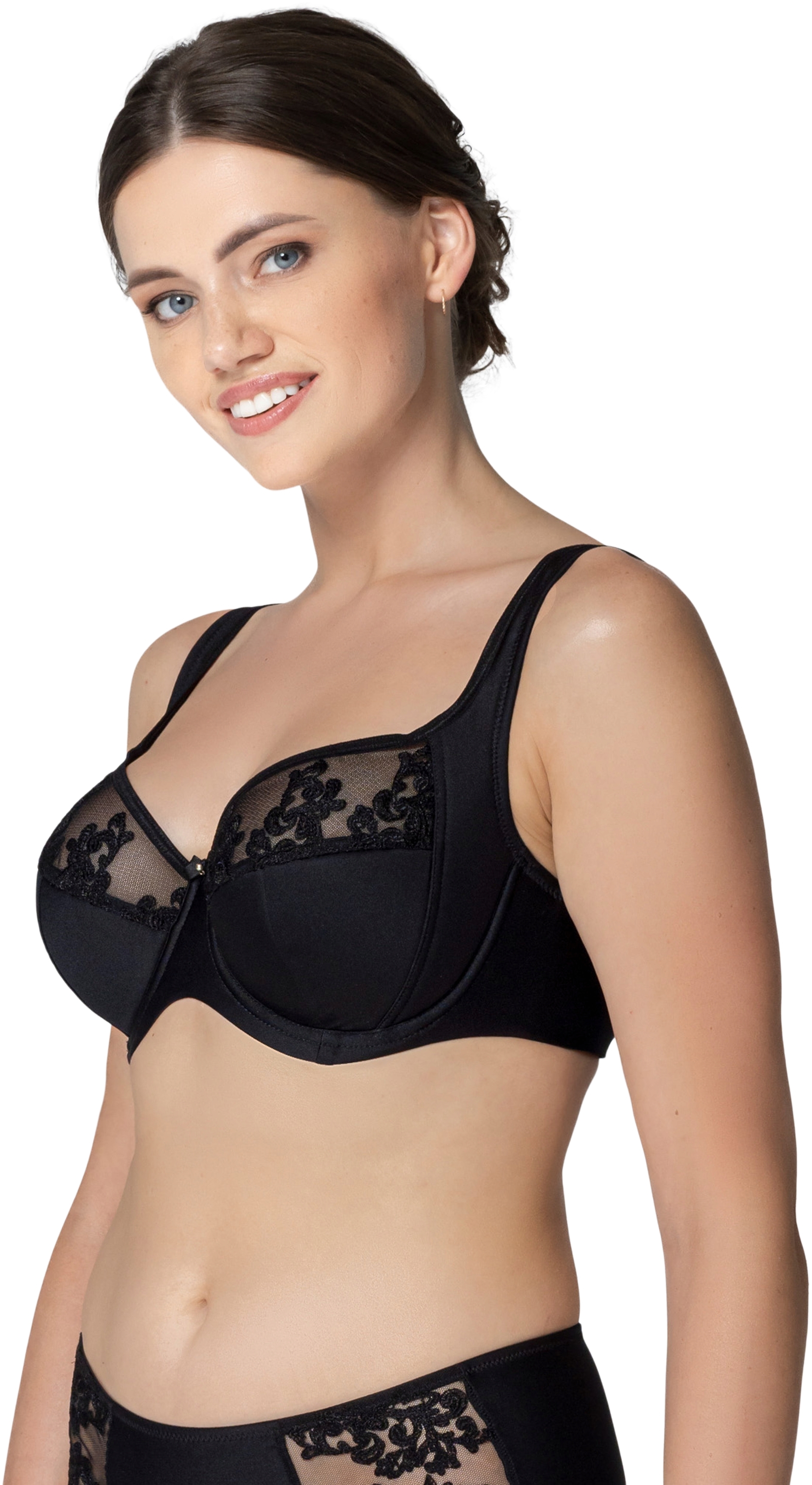 Бюстгалтер жіночий Rosme Rs Grace 723727 90E чорнийфото