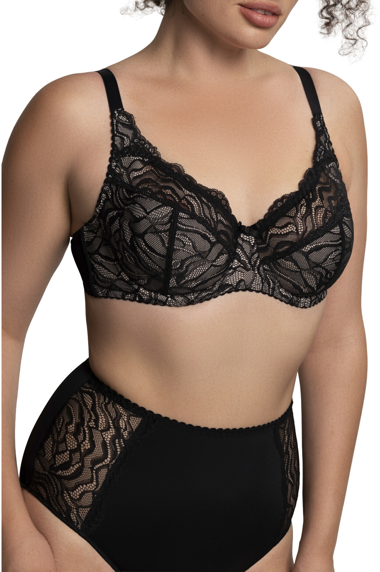 Бюстгалтер жіночий Glora Gl Soft 162469 80E чорнийфото