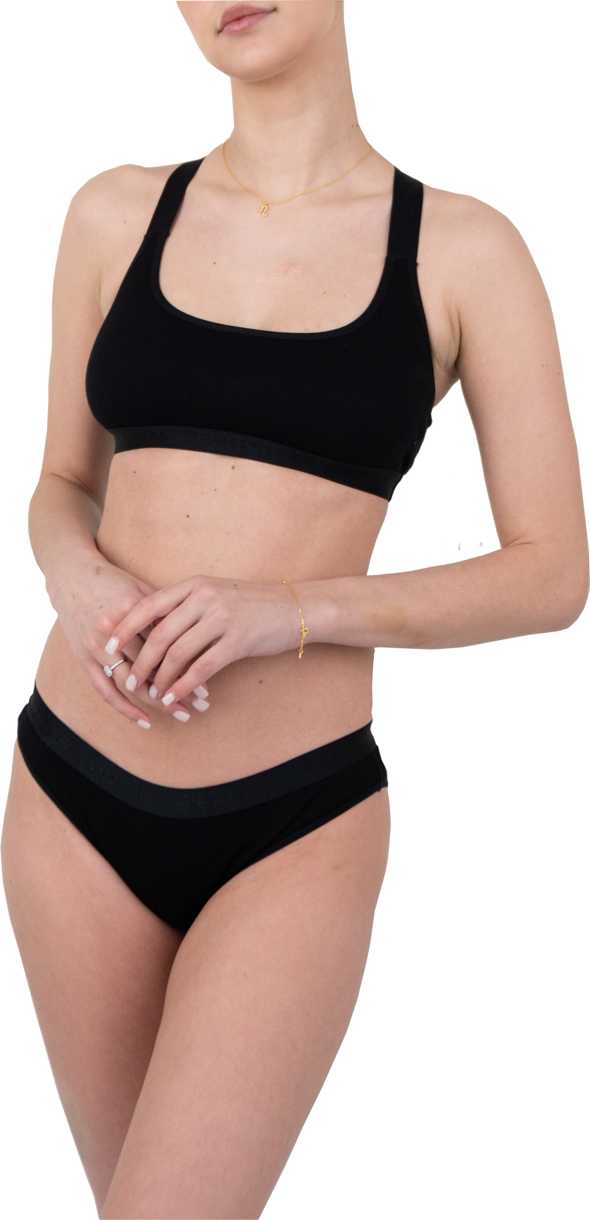 Топ-бюстье женский Elegante El Energy Lb 1255 L черный фото 