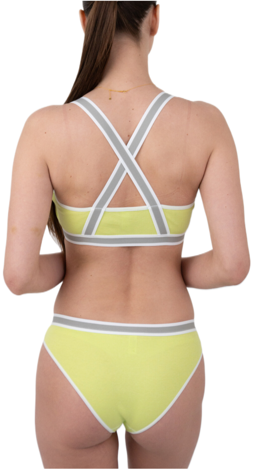 Топ-бюстье женский Elegante El Energy Lb 1255 L лаймовый фото 