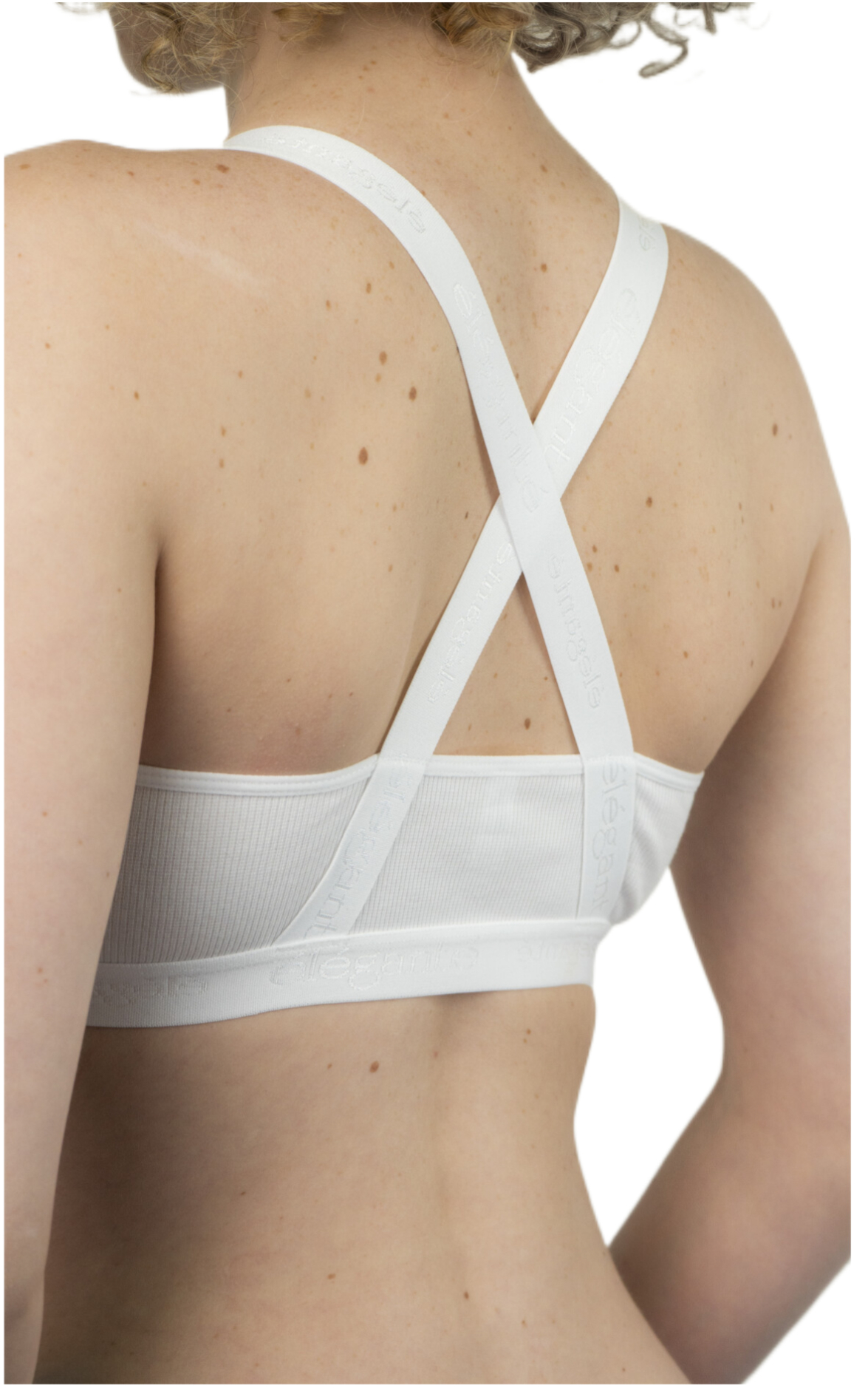 Топ-бюстье женский Elegante El Energy Lb 1255 L белый фото 